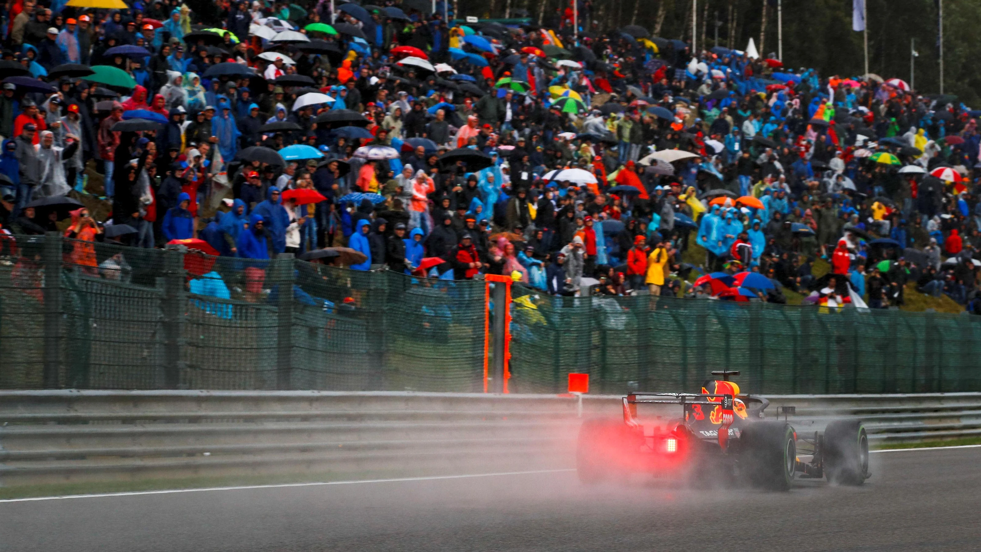 Daniel Ricciardo, Red Bull Racing RB14 at Formula One World Championship, Rd13, Belgian Grand Prix,