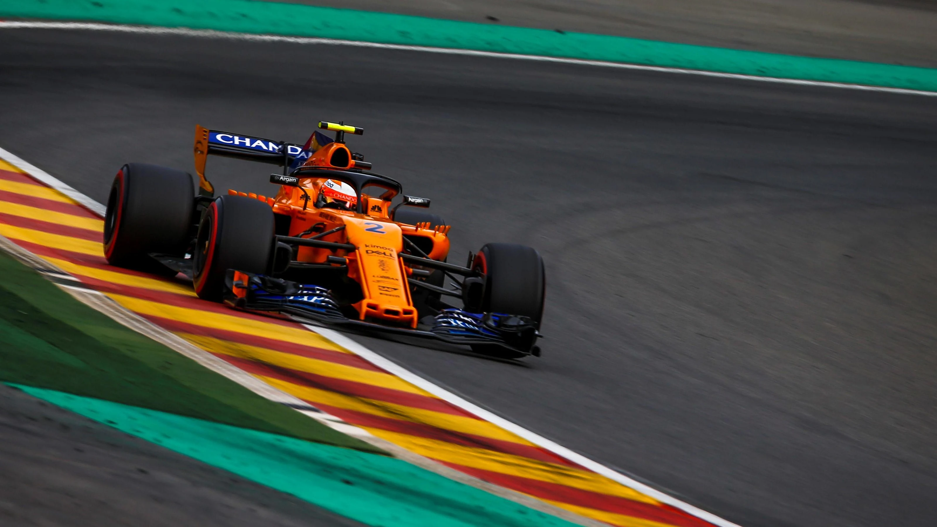 Stoffel Vandoorne, McLaren MCL33 at Formula One World Championship, Rd13, Belgian Grand Prix, Race,