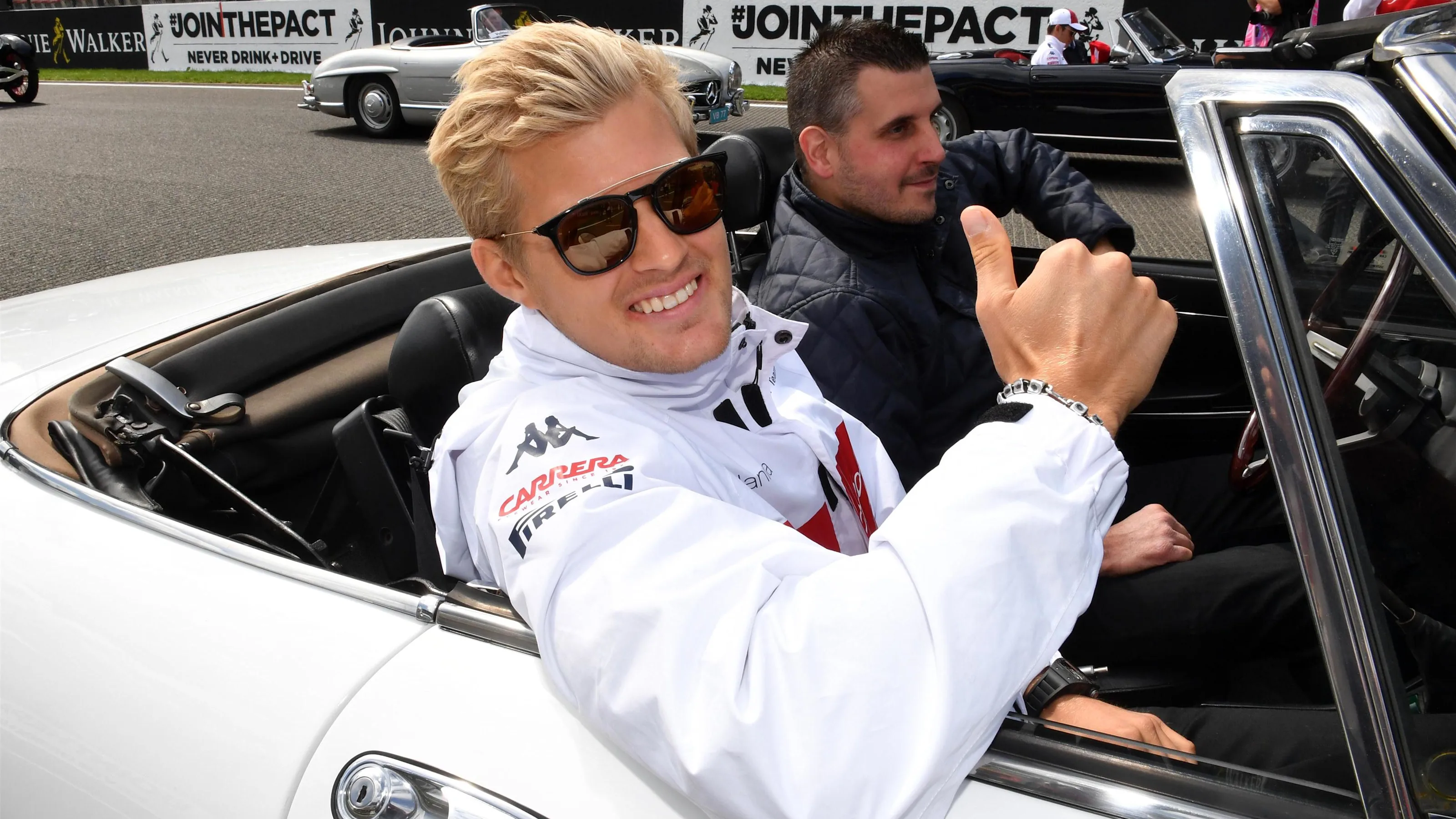 Marcus Ericsson, Alfa Romeo Sauber F1 Team on the drivers parade at Formula One World Championship,