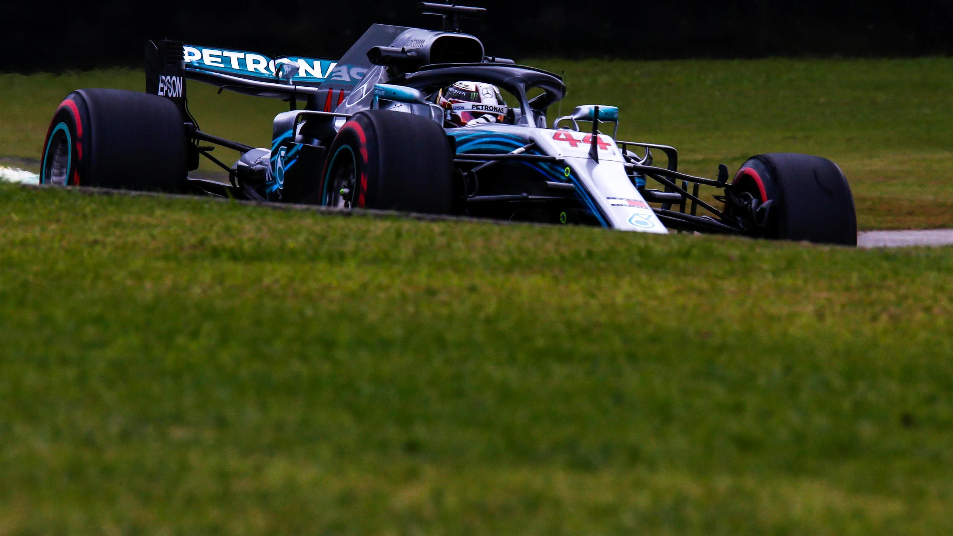 Lewis Hamilton, Mercedes AMG F1 W09 EQ Power+ at Formula One World Championship, Rd20, Brazilian