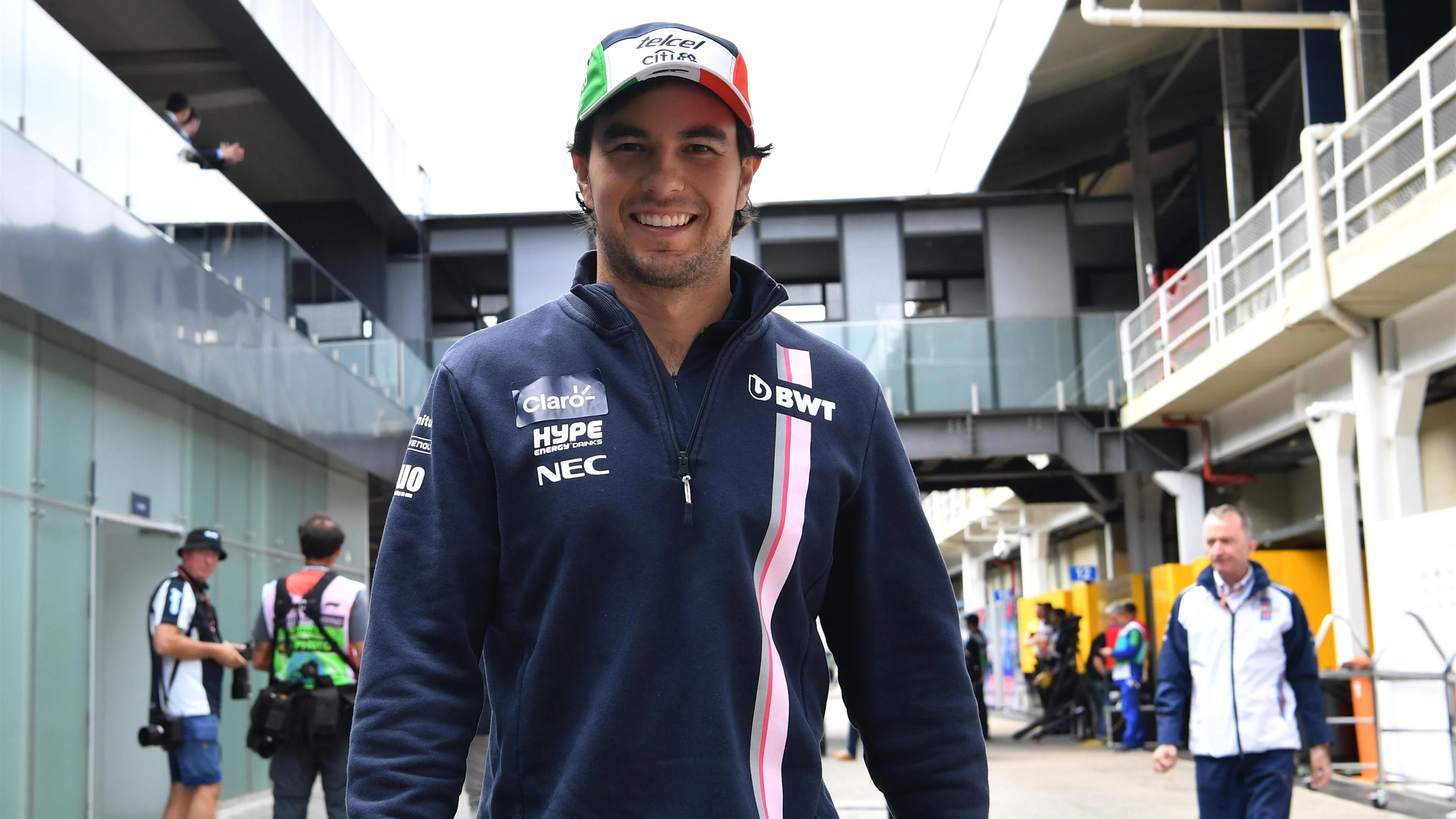 Sergio Perez, Racing Point Force India at Formula One World Championship, Rd20, Brazilian Grand