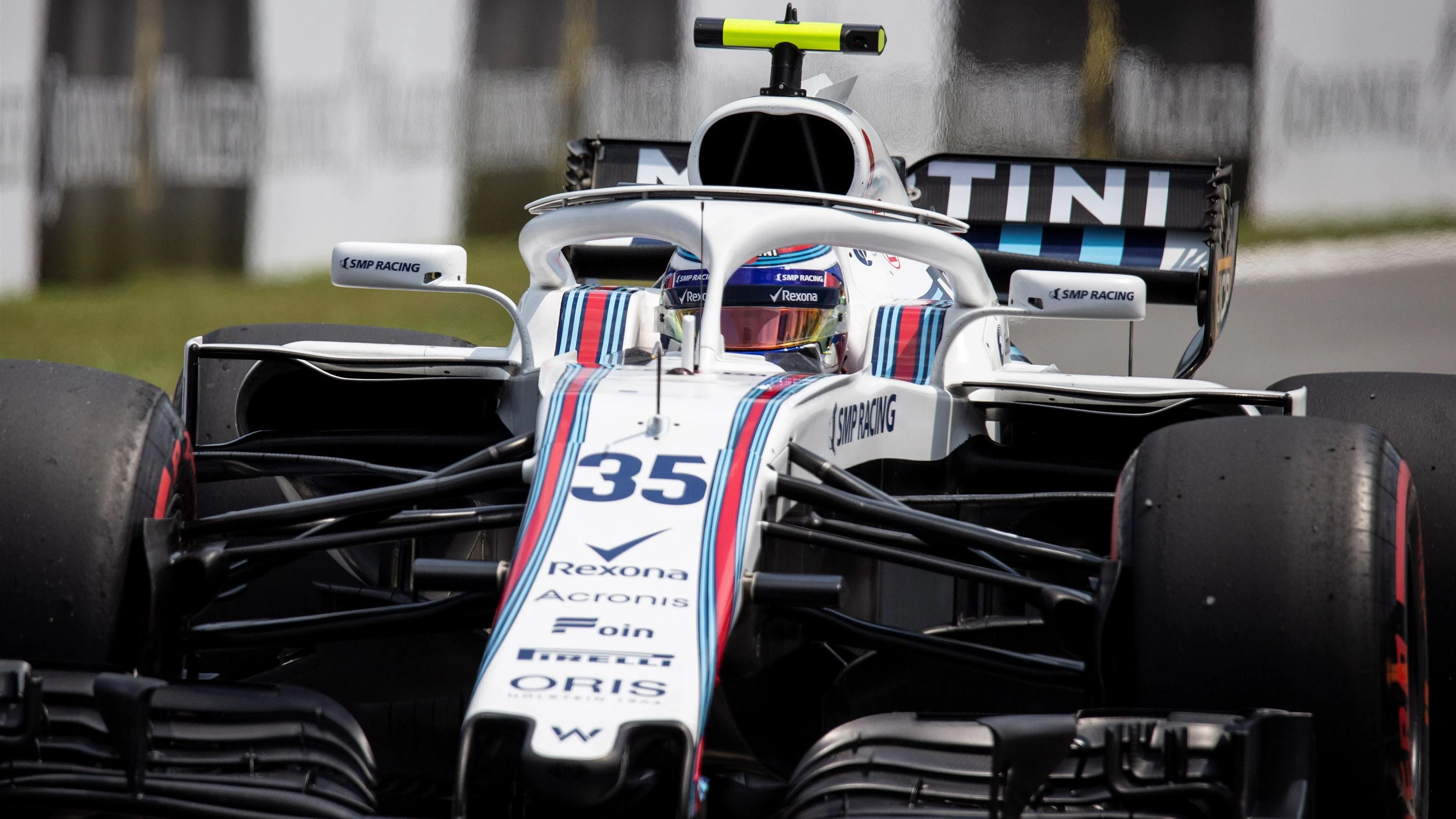 Sergey Sirotkin, Williams FW41 at Formula One World Championship, Rd20, Brazilian Grand Prix, Race,