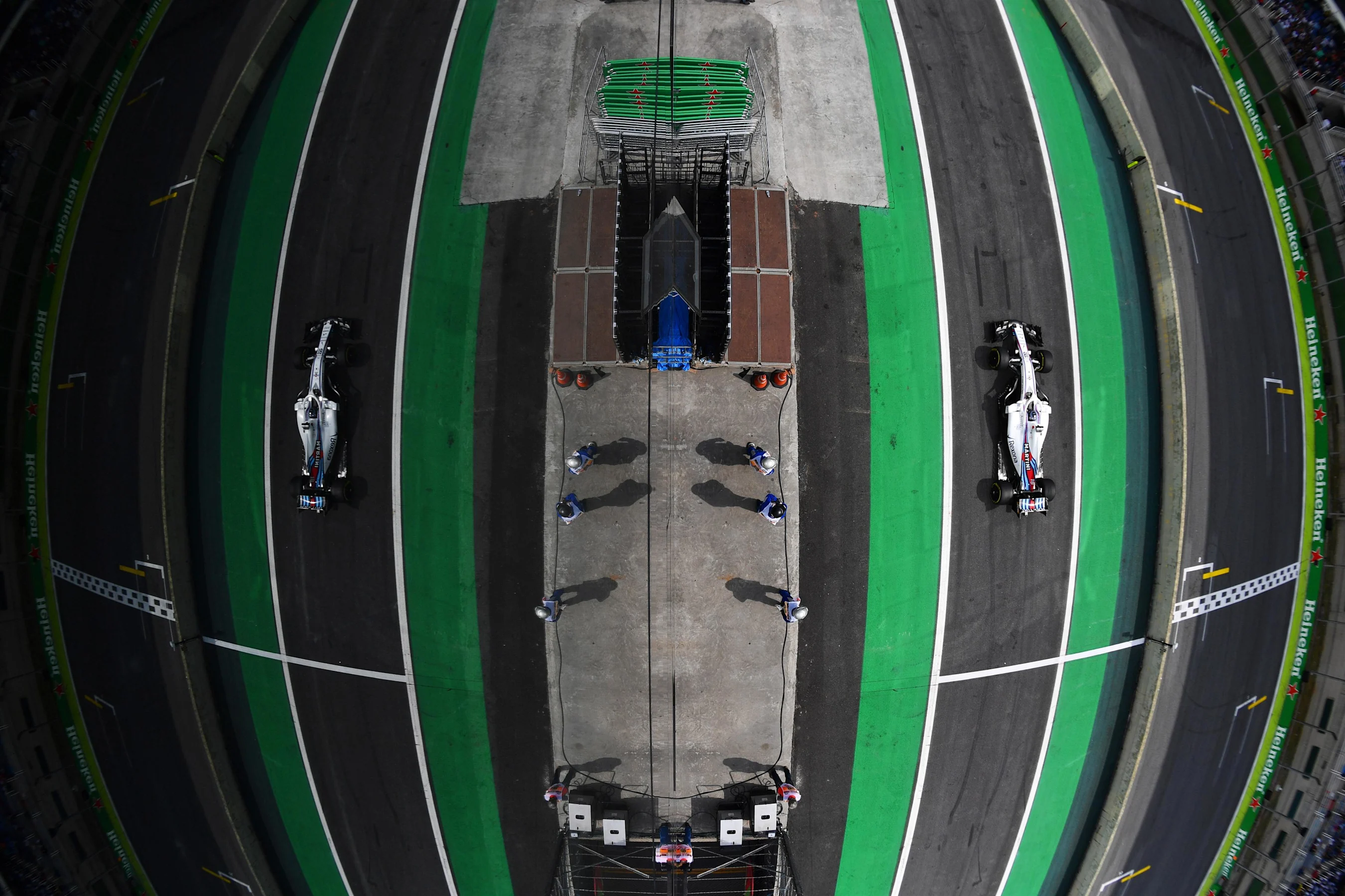 Lance Stroll, Williams FW41 at Formula One World Championship, Rd20, Brazilian Grand Prix, Race,