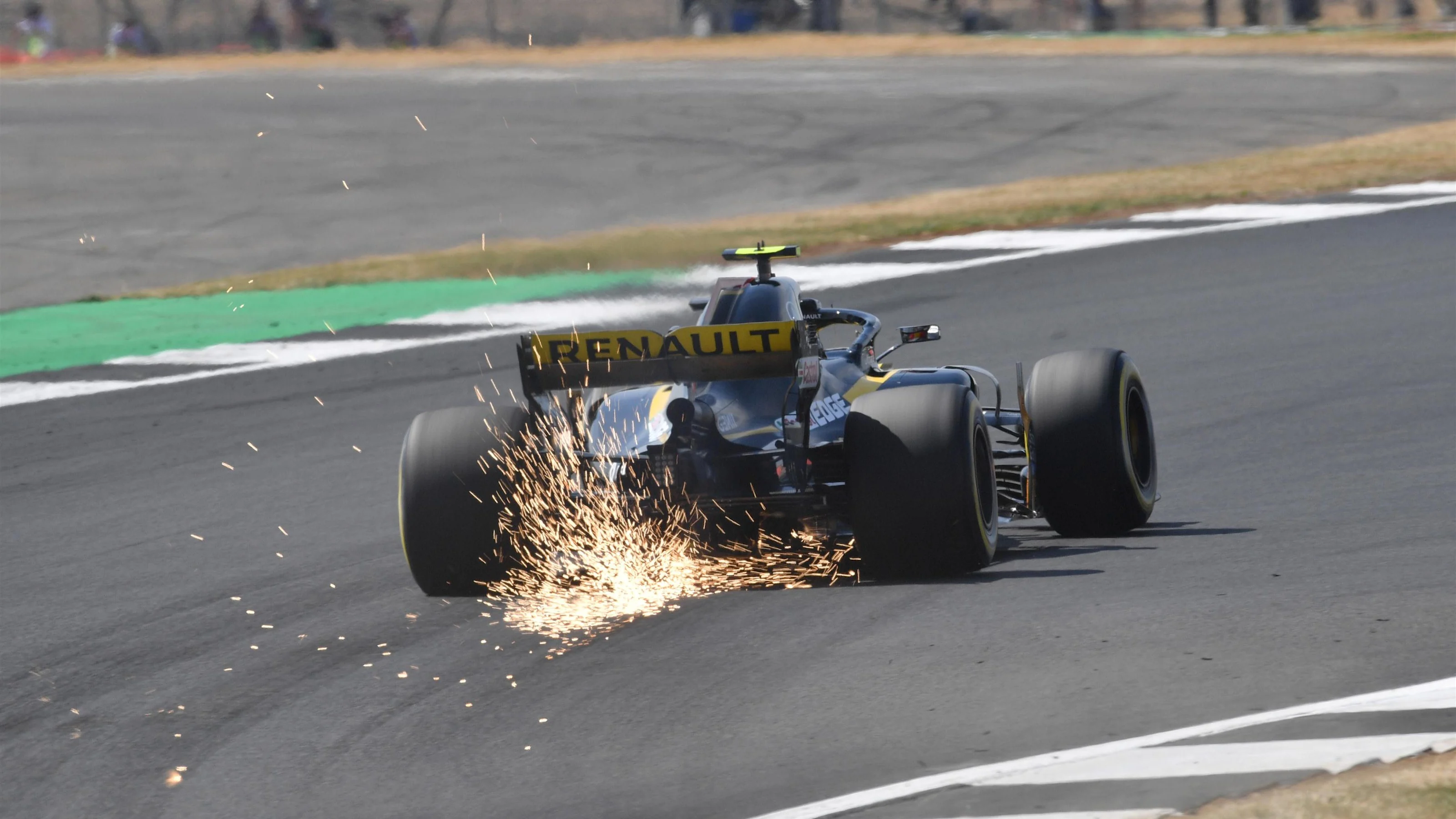 Carlos Sainz jr (ESP) Renault Sport F1 Team RS18 at Formula One World Championship, Rd10, British