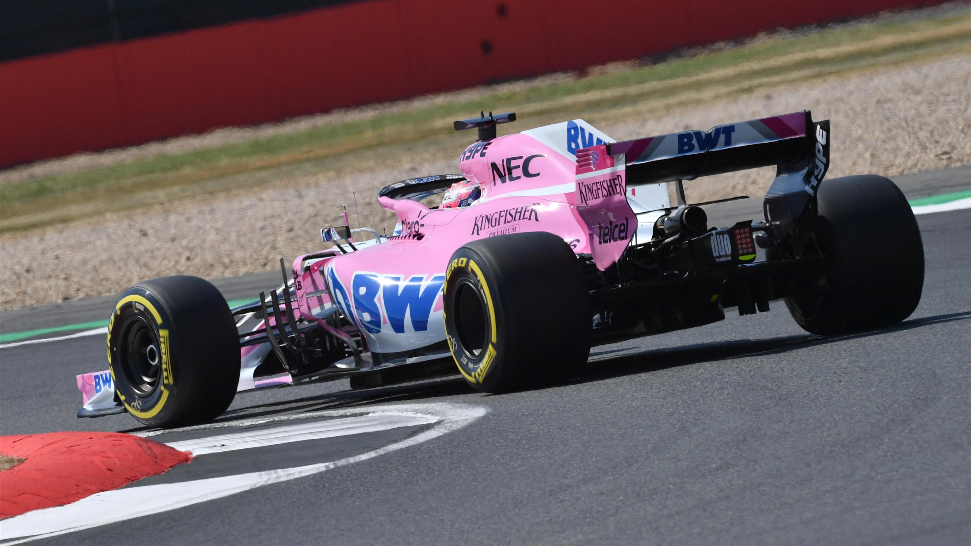 Sergio Perez (MEX) Force India VJM11 at Formula One World Championship, Rd10, British Grand Prix,