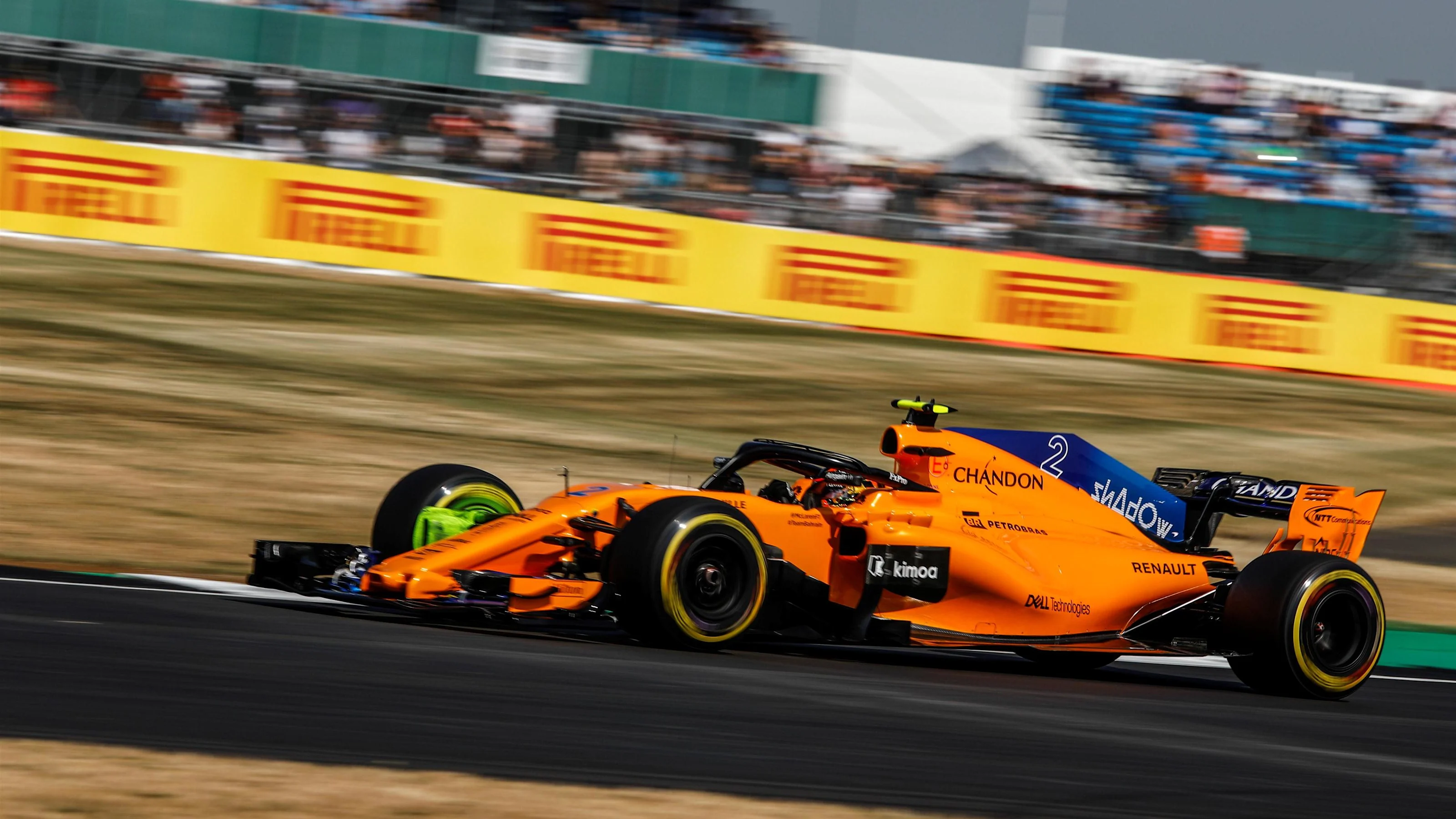 Stoffel Vandoorne (BEL) McLaren MCL33 at Formula One World Championship, Rd10, British Grand Prix,