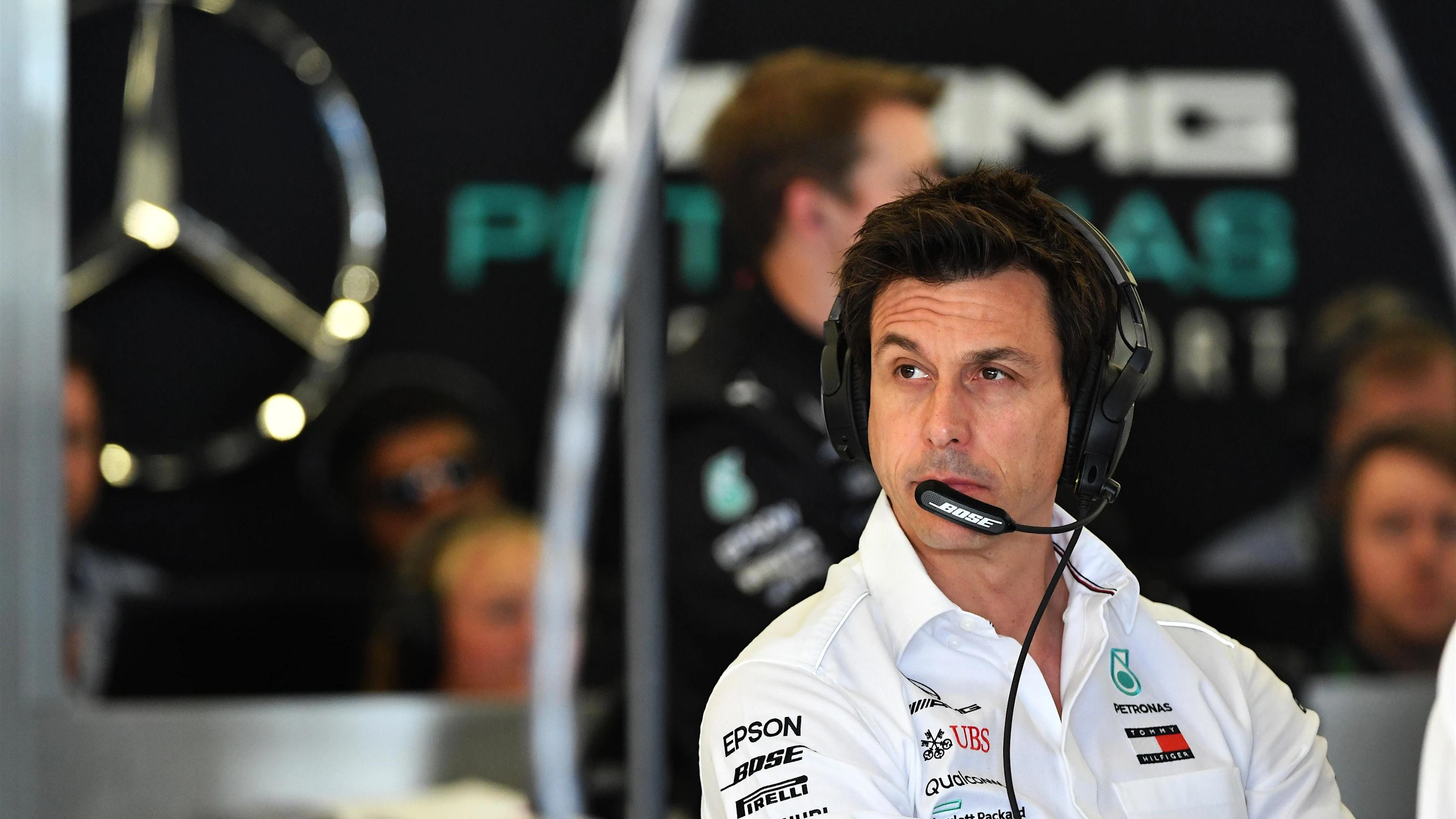 Toto Wolff (AUT) Mercedes AMG F1 Director of Motorsport at Formula One World Championship, Rd10,