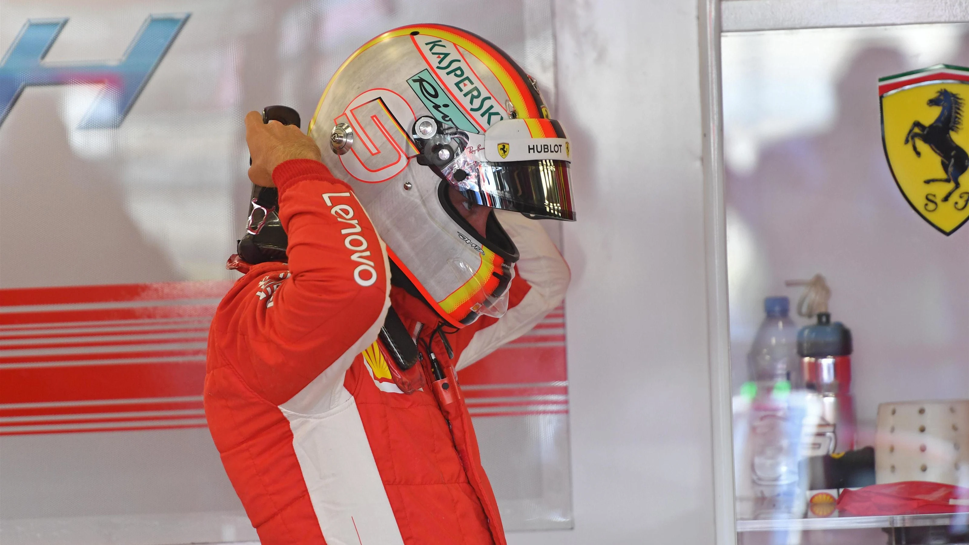 Sebastian Vettel (GER) Ferrari at Formula One World Championship, Rd10, British Grand Prix,