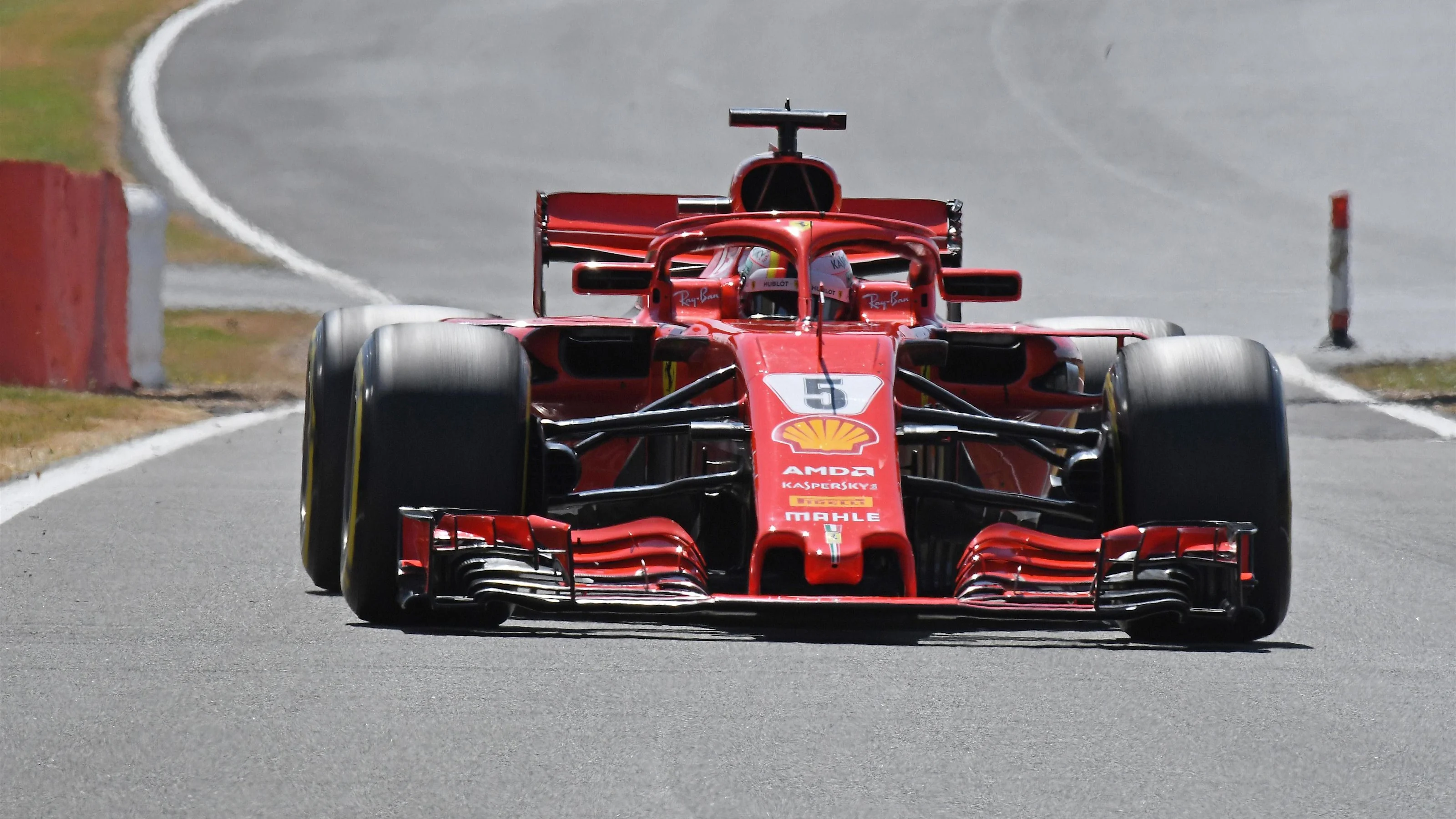Sebastian Vettel (GER) Ferrari SF-71H at Formula One World Championship, Rd10, British Grand Prix,