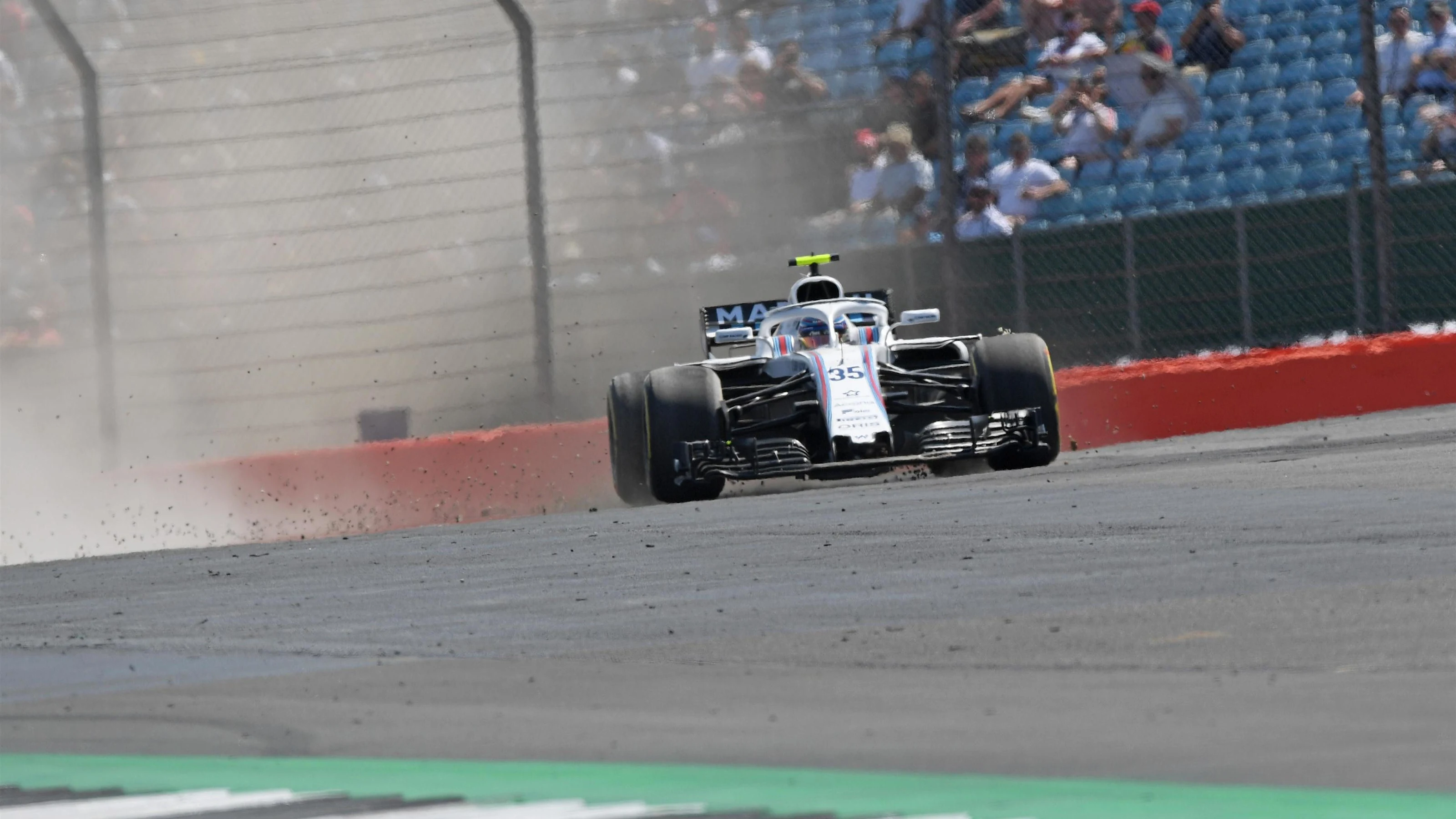 Sergey Sirotkin (RUS) Williams FW41 at Formula One World Championship, Rd10, British Grand Prix,