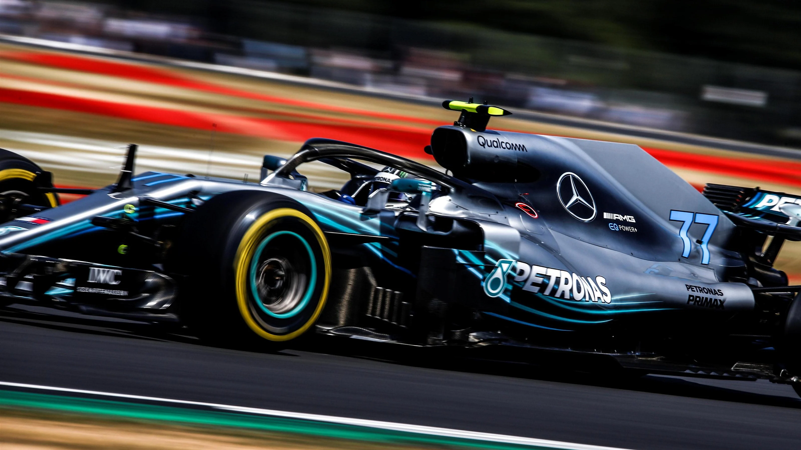 Valtteri Bottas (FIN) Mercedes-AMG F1 W09 EQ Power+ at Formula One World Championship, Rd10,