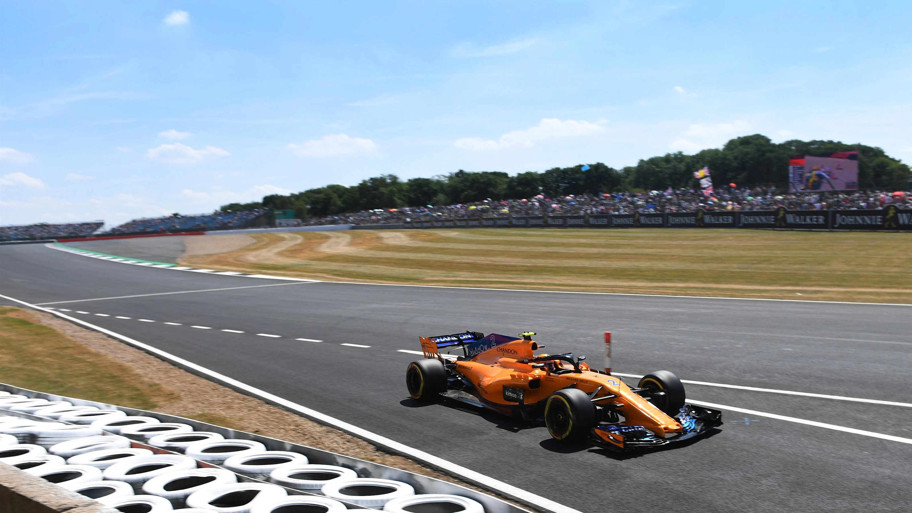 Stoffel Vandoorne (BEL) McLaren MCL33 at Formula One World Championship, Rd10, British Grand Prix,
