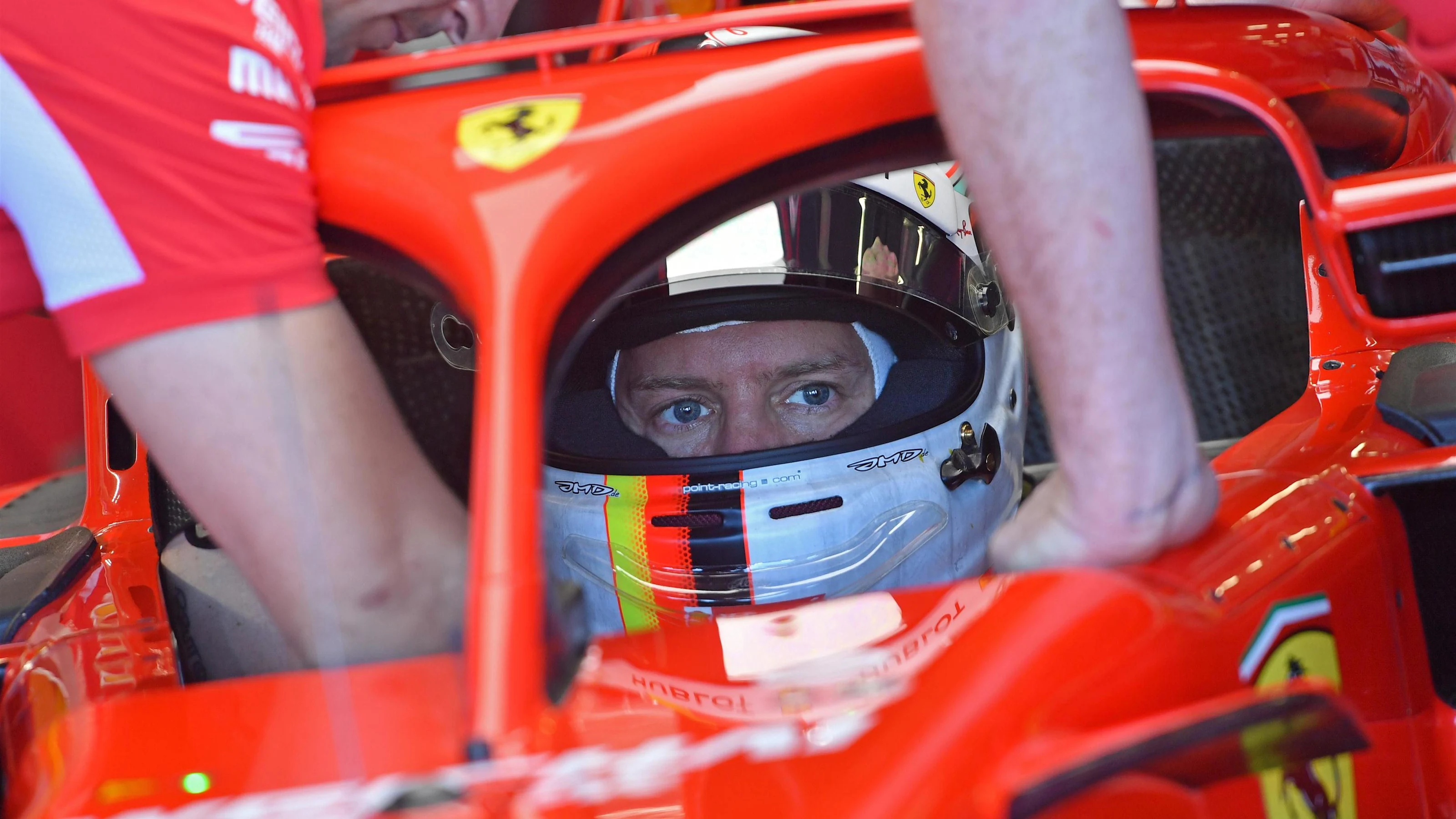 Sebastian Vettel (GER) Ferrari at Formula One World Championship, Rd10, British Grand Prix,