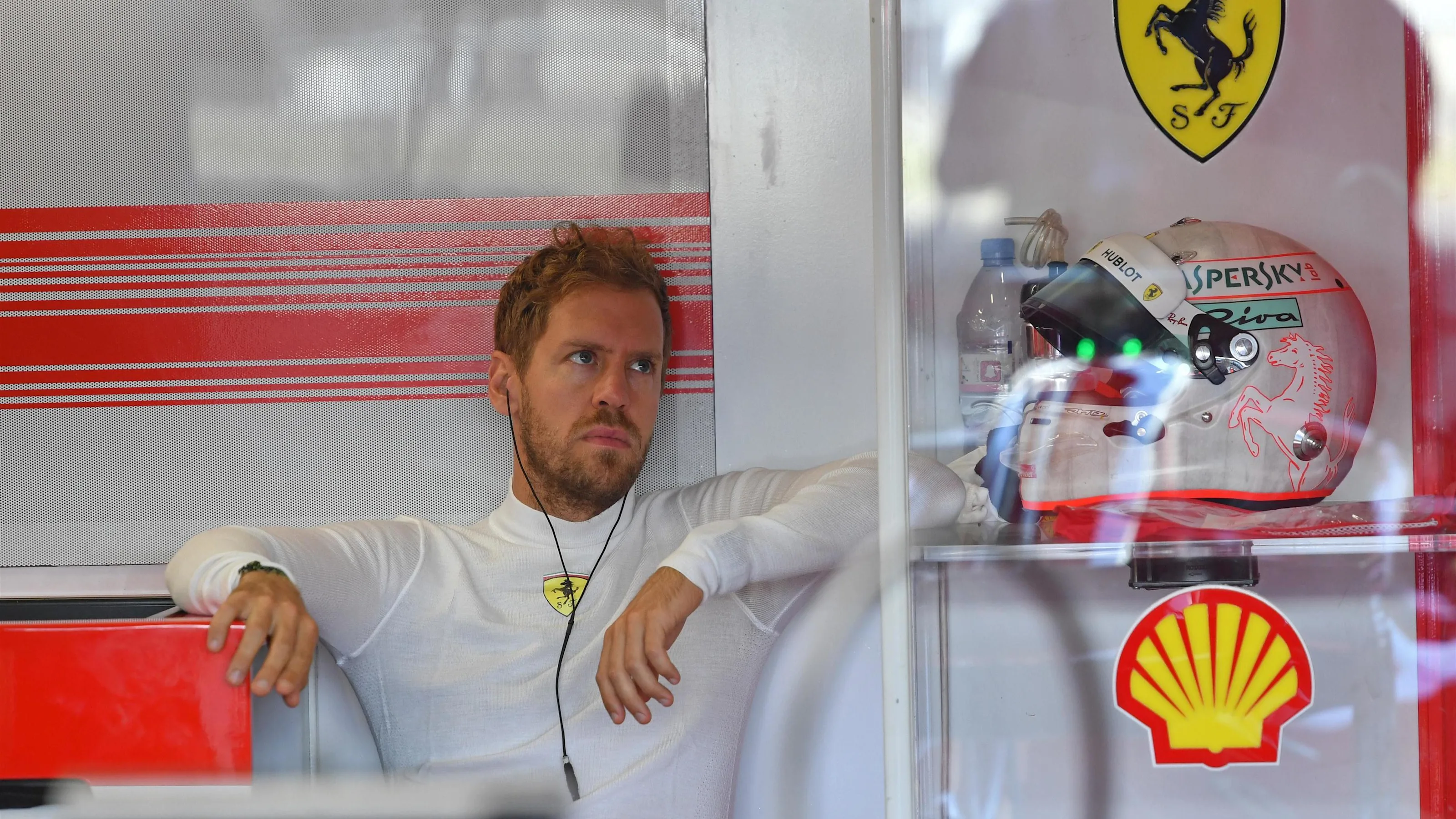 Sebastian Vettel (GER) Ferrari at Formula One World Championship, Rd10, British Grand Prix,