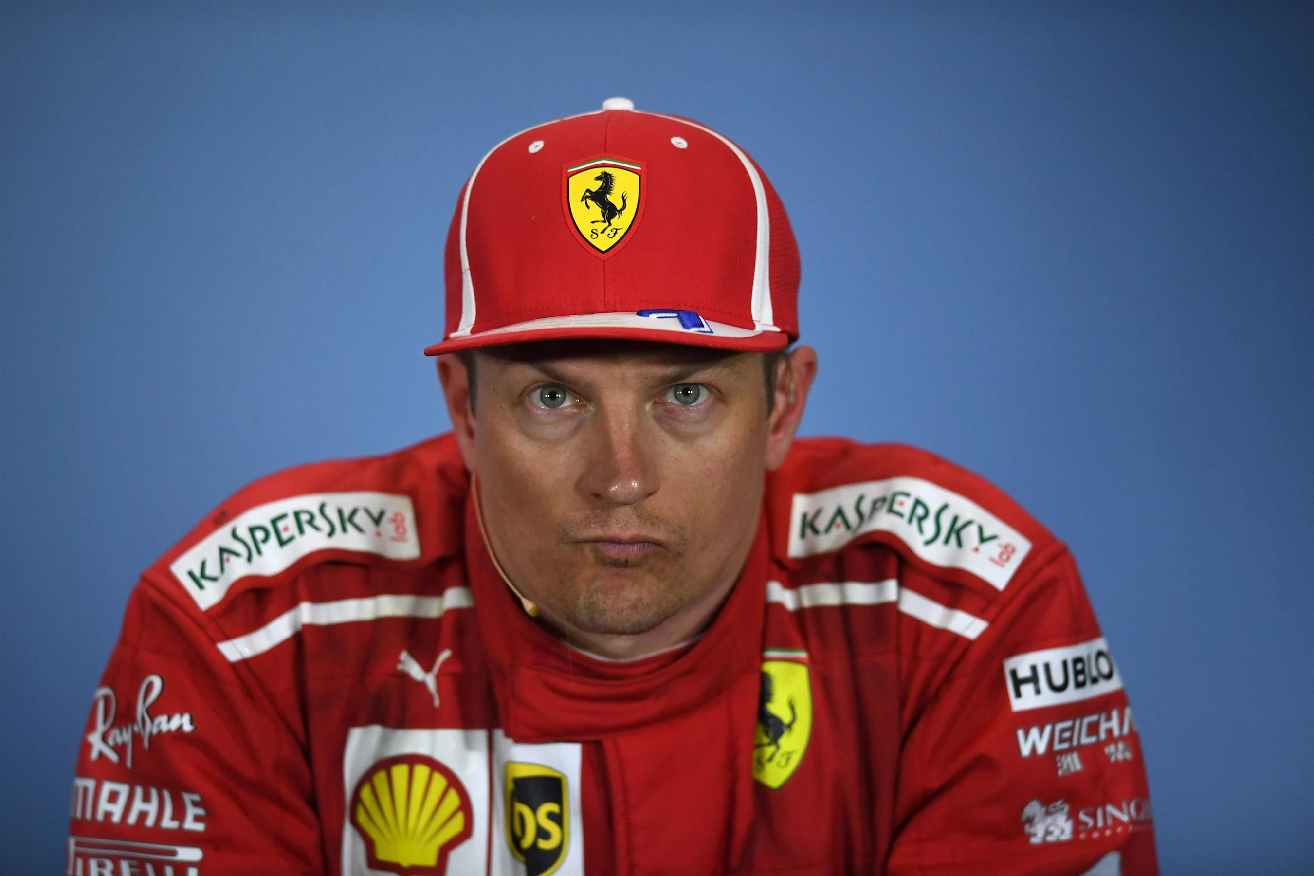 Kimi Raikkonen (FIN) Ferrari at Formula One World Championship, Rd10, British Grand Prix, Race,