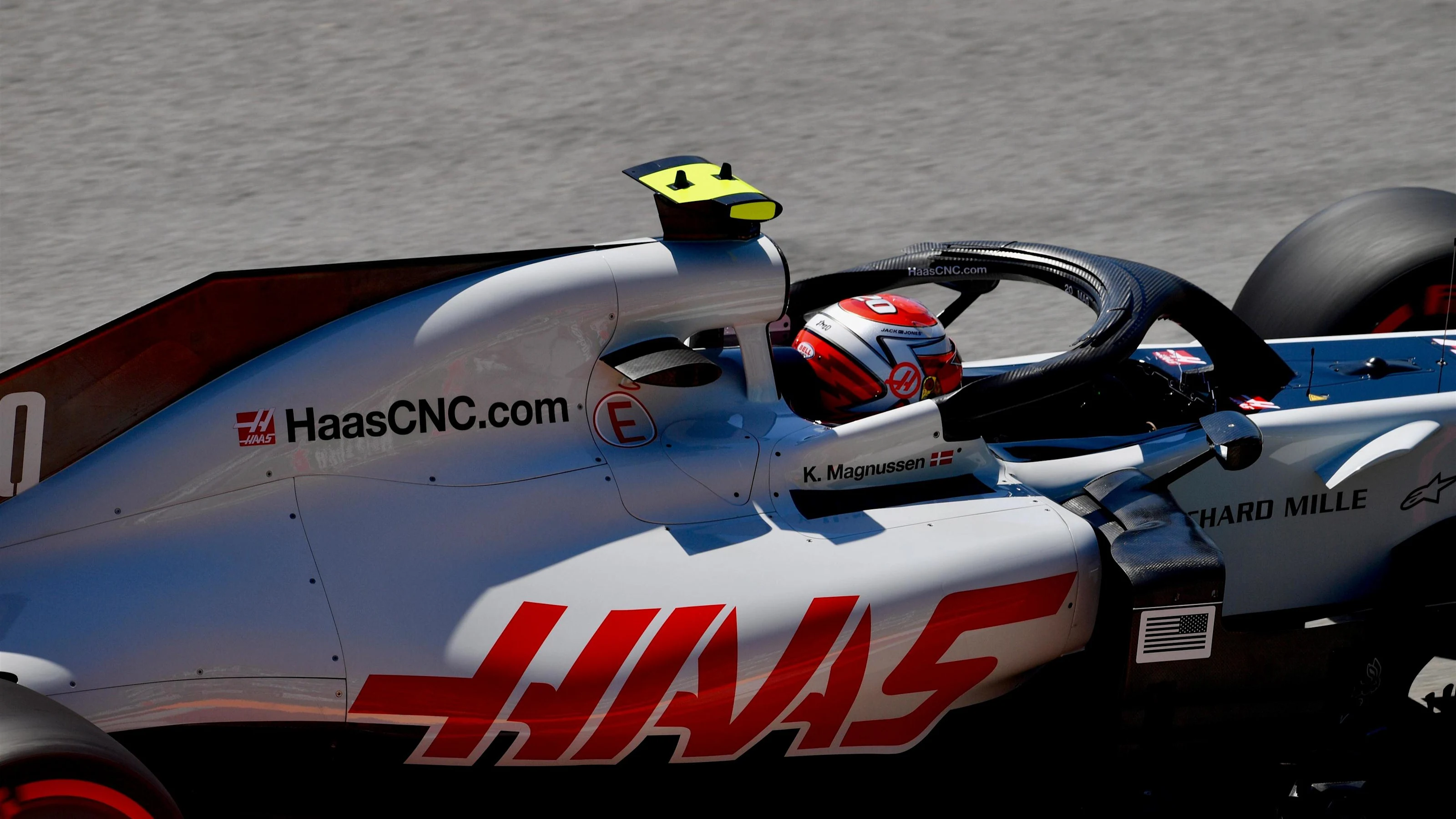 Kevin Magnussen (DEN) Haas VF-18 at Formula One World Championship, Rd7, Canadian Grand Prix,