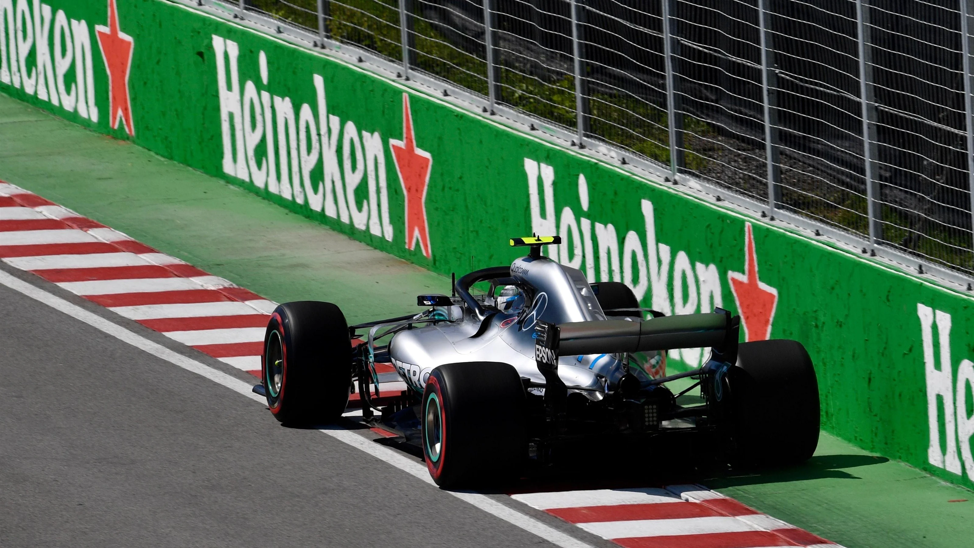 Valtteri Bottas (FIN) Mercedes-AMG F1 W09 EQ Power+ at Formula One World Championship, Rd7,