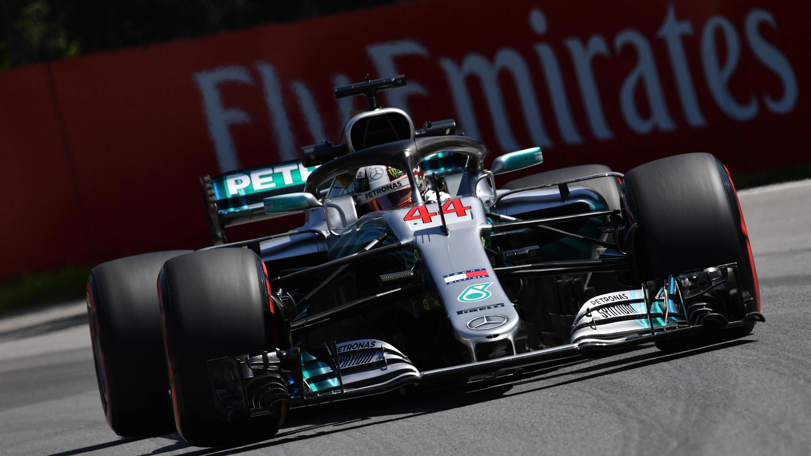 Lewis Hamilton (GBR) Mercedes-AMG F1 W09 EQ Power+ at Formula One World Championship, Rd7, Canadian