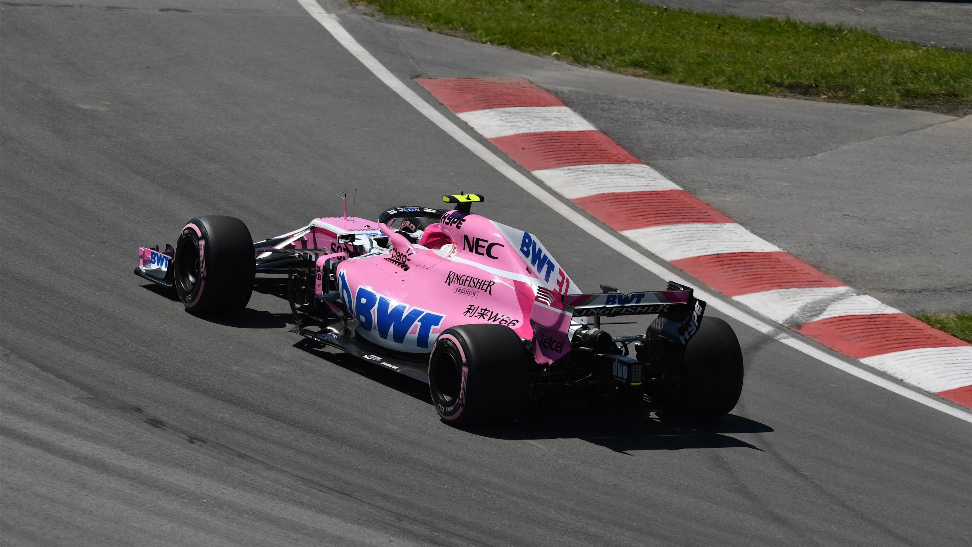 Esteban Ocon (FRA) Force India VJM11 at Formula One World Championship, Rd7, Canadian Grand Prix,