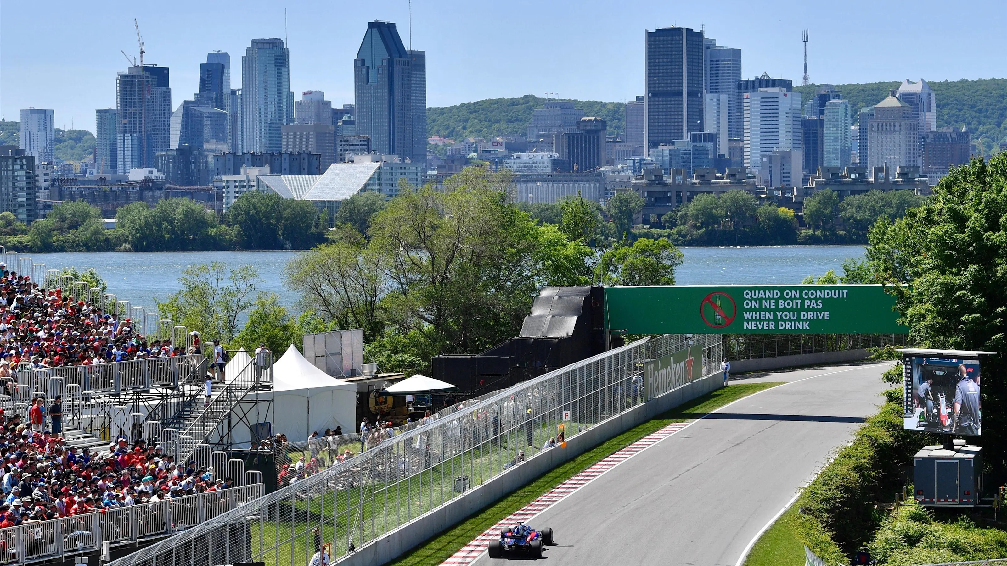 Brendon Hartley (NZL) Scuderia Toro Rosso STR13 at Formula One World Championship, Rd7, Canadian