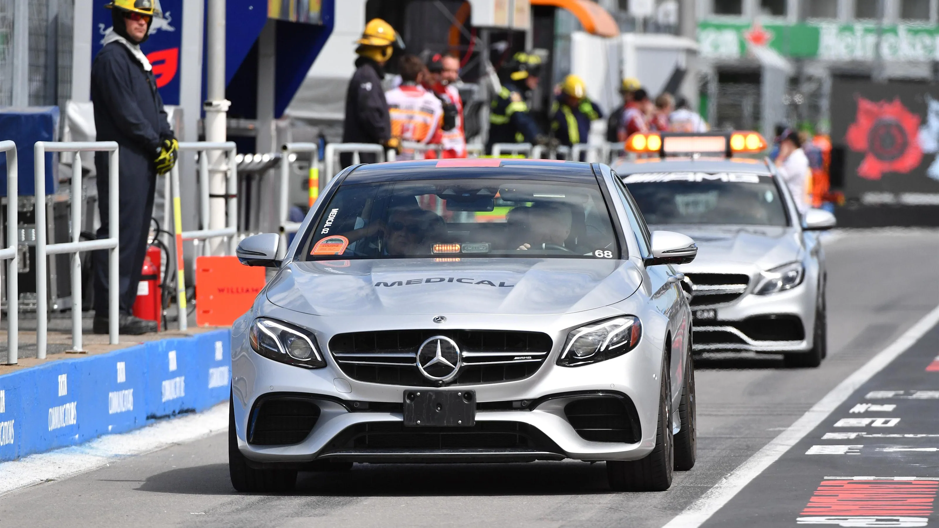 Medical car at Formula One World Championship, Rd7, Canadian Grand Prix, Qualifying, Montreal,