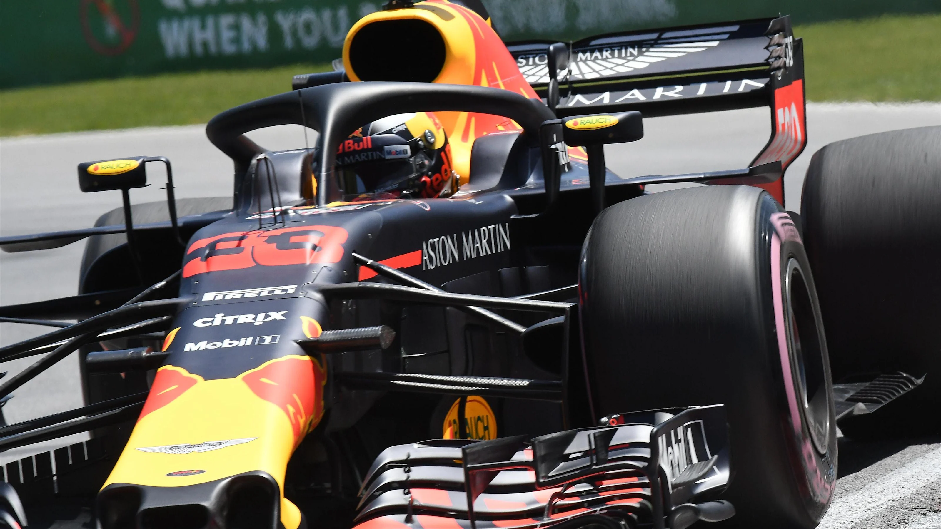 Max Verstappen (NED) Red Bull Racing RB14 at Formula One World Championship, Rd7, Canadian Grand