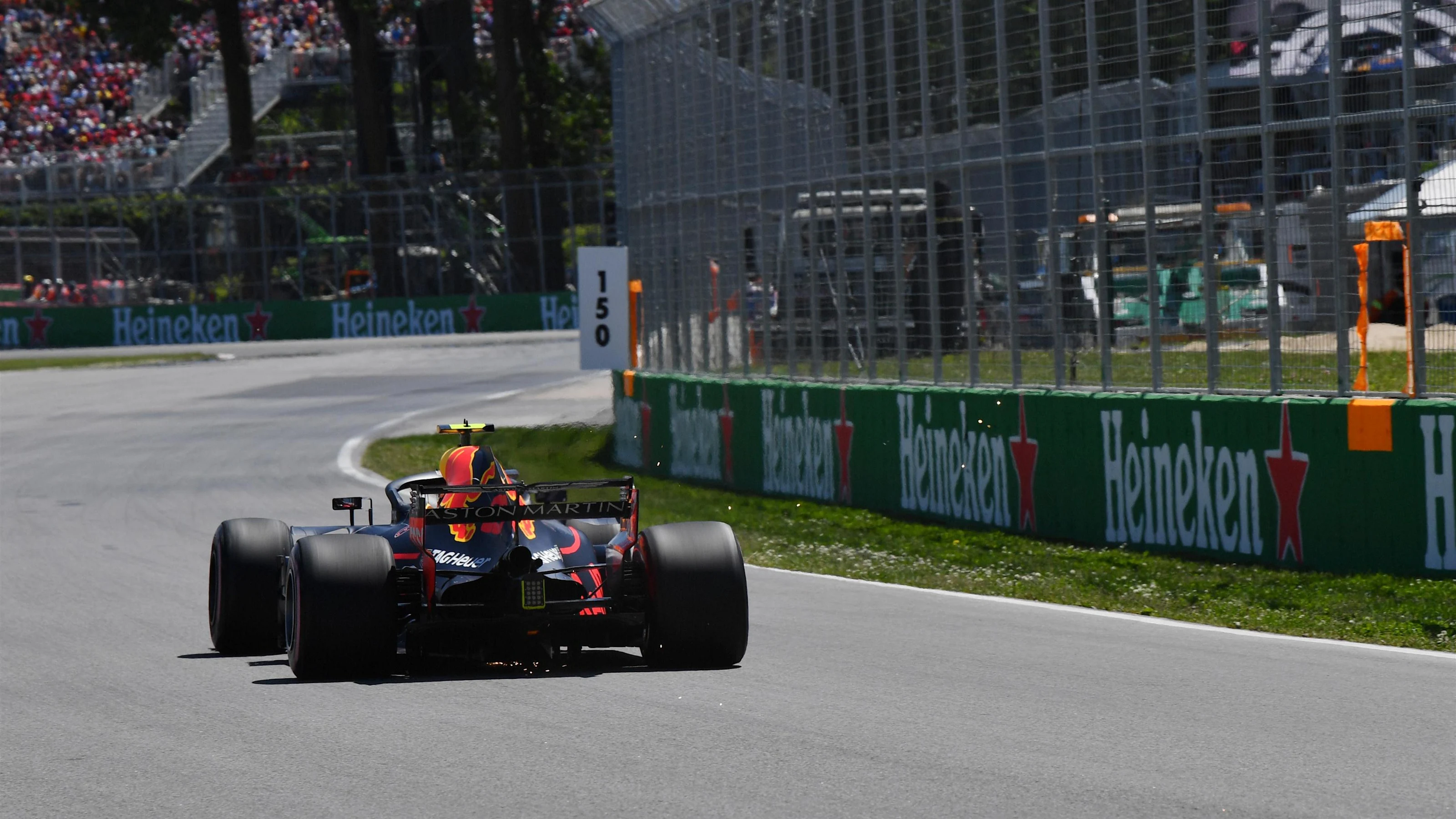 Max Verstappen (NED) Red Bull Racing RB14 at Formula One World Championship, Rd7, Canadian Grand