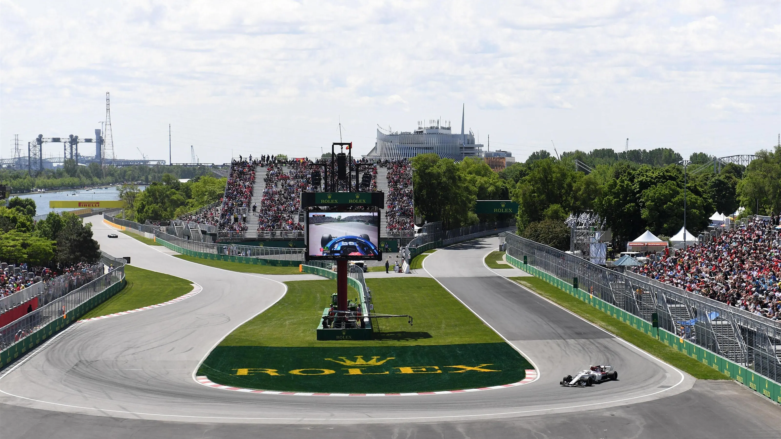 Charles Leclerc (MON) Alfa Romeo Sauber C37 at Formula One World Championship, Rd7, Canadian Grand