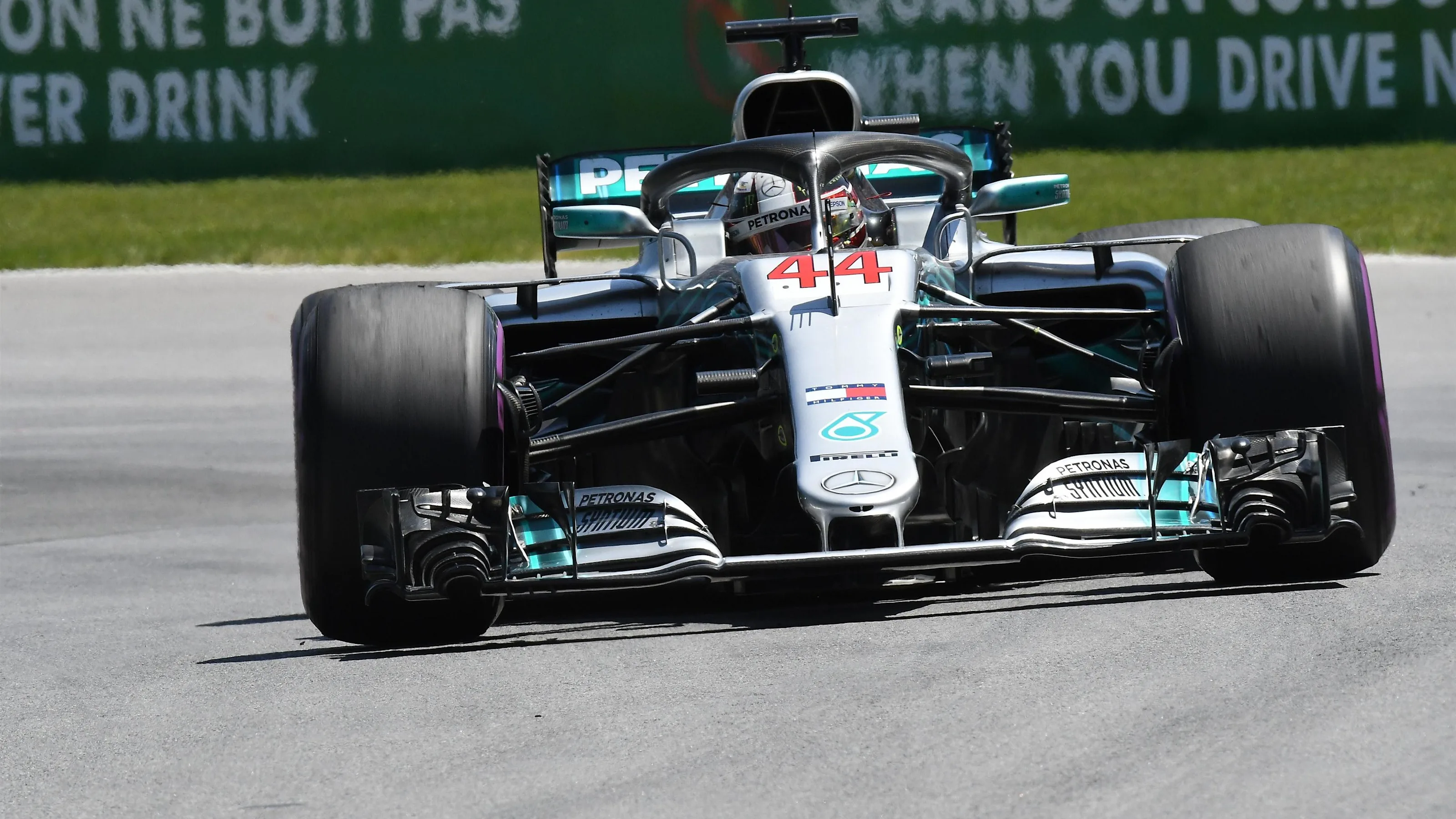Lewis Hamilton (GBR) Mercedes-AMG F1 W09 EQ Power+ at Formula One World Championship, Rd7, Canadian