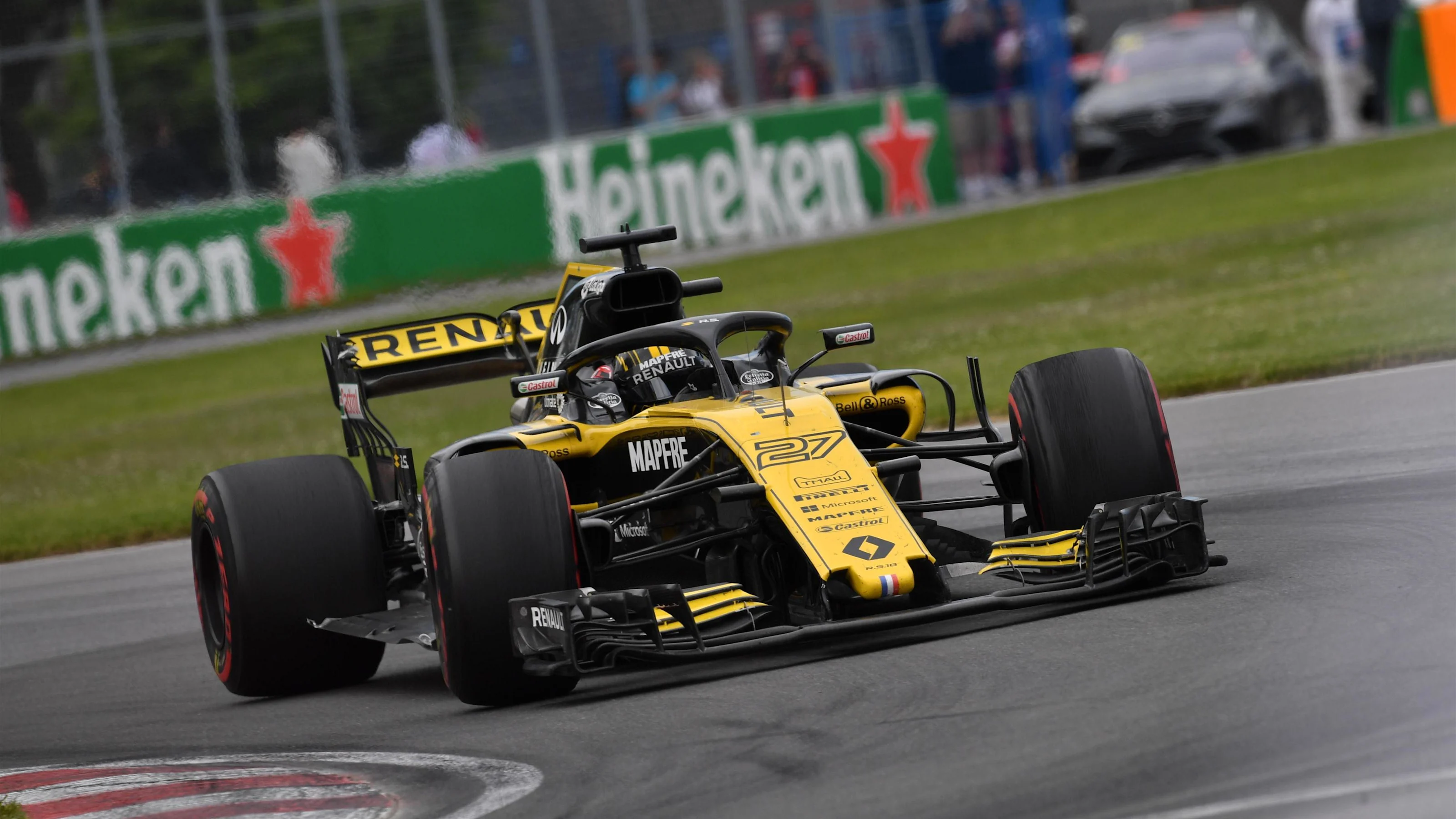 Nico Hulkenberg (GER) Renault Sport F1 Team RS18 at Formula One World Championship, Rd7, Canadian