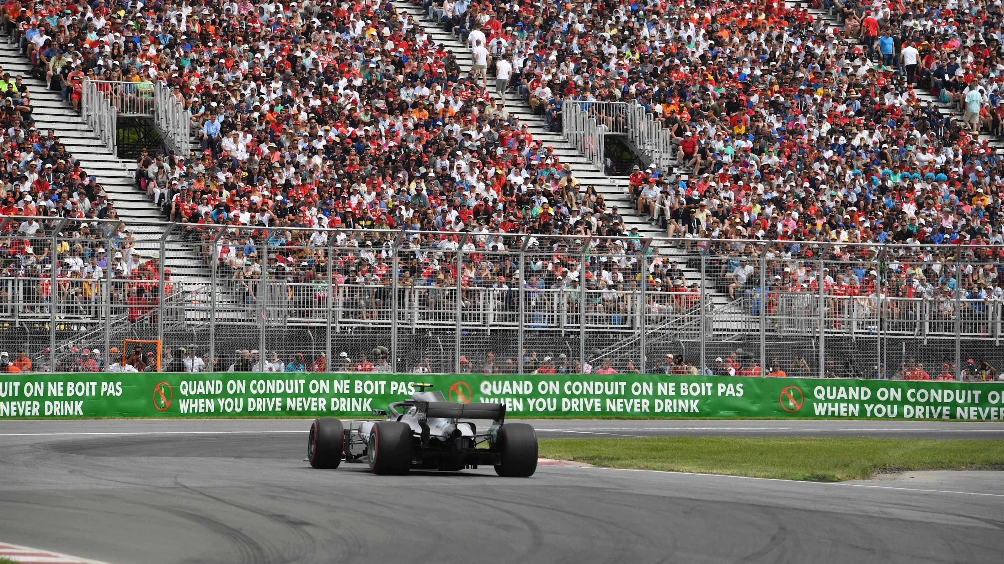 Valtteri Bottas (FIN) Mercedes-AMG F1 W09 EQ Power+ at Formula One World Championship, Rd7,