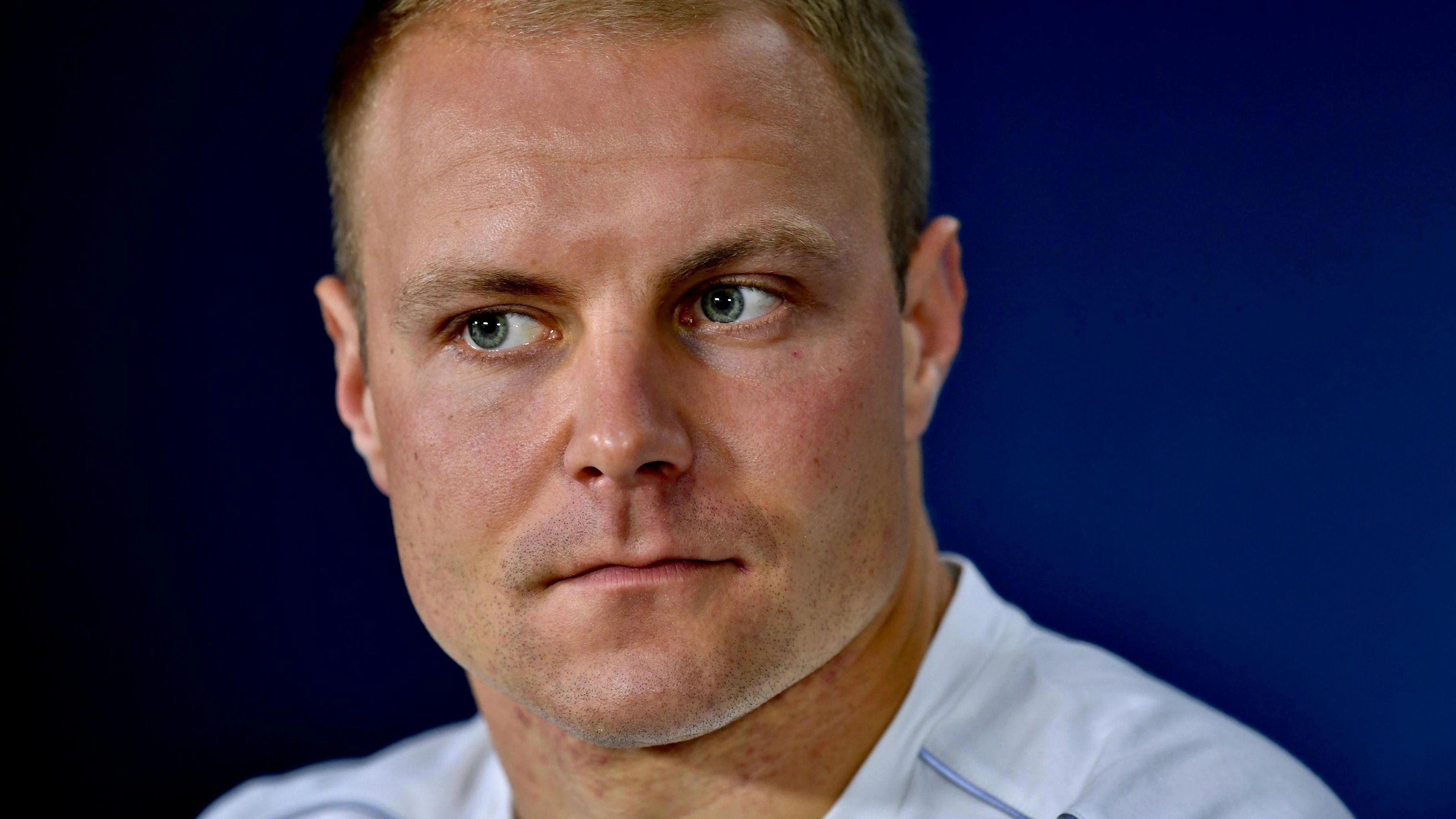Valtteri Bottas (FIN) Mercedes-AMG F1 in the Press Conference at Formula One World Championship,