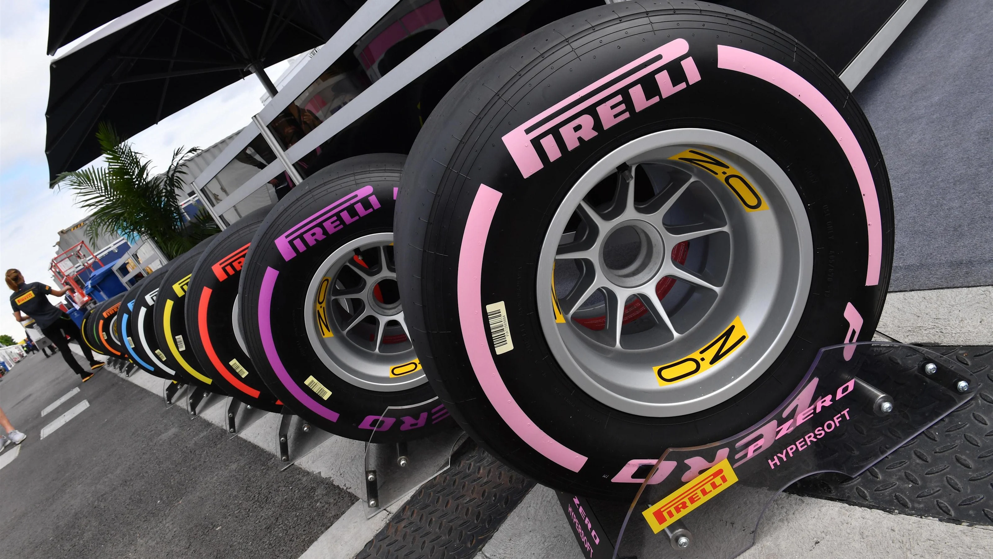 Pirelli tyres at Formula One World Championship, Rd7, Canadian Grand Prix, Preparations, Montreal,