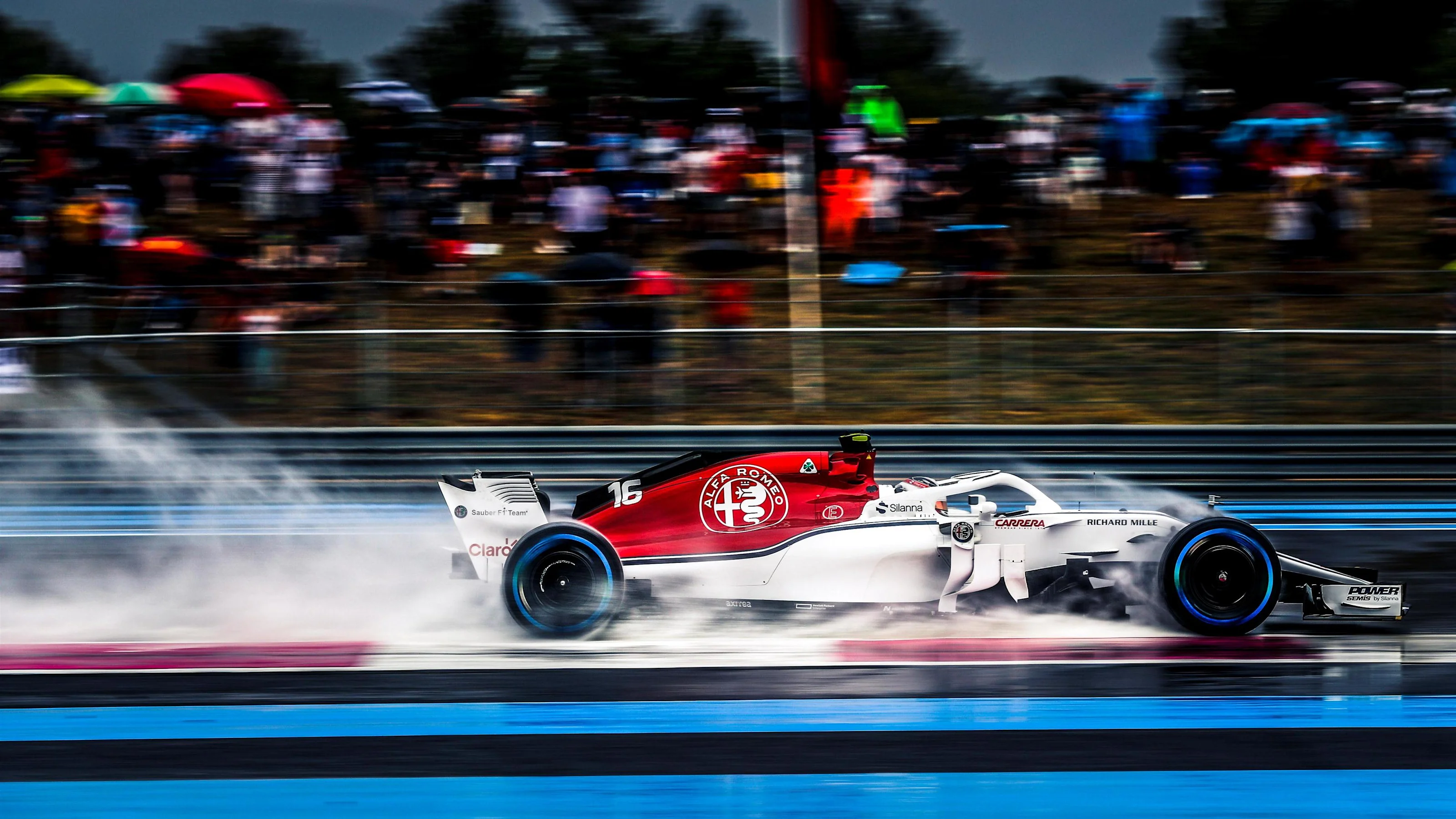 Charles Leclerc (MON) Alfa Romeo Sauber C37 at Formula One World Championship, Rd8, French Grand