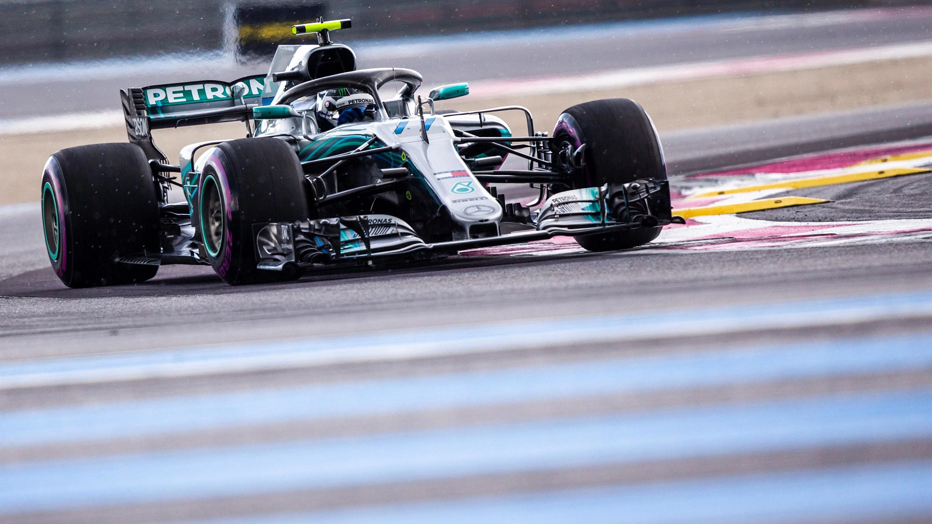 Valtteri Bottas (FIN) Mercedes-AMG F1 W09 EQ Power+ at Formula One World Championship, Rd8, French