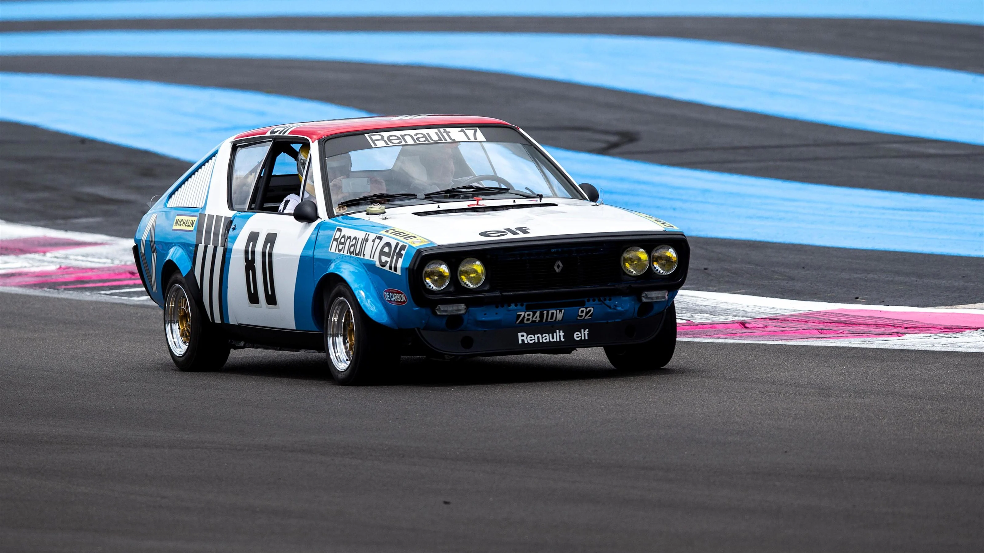 Historic parade at Formula One World Championship, Rd8, French Grand Prix, Race, Paul Ricard,