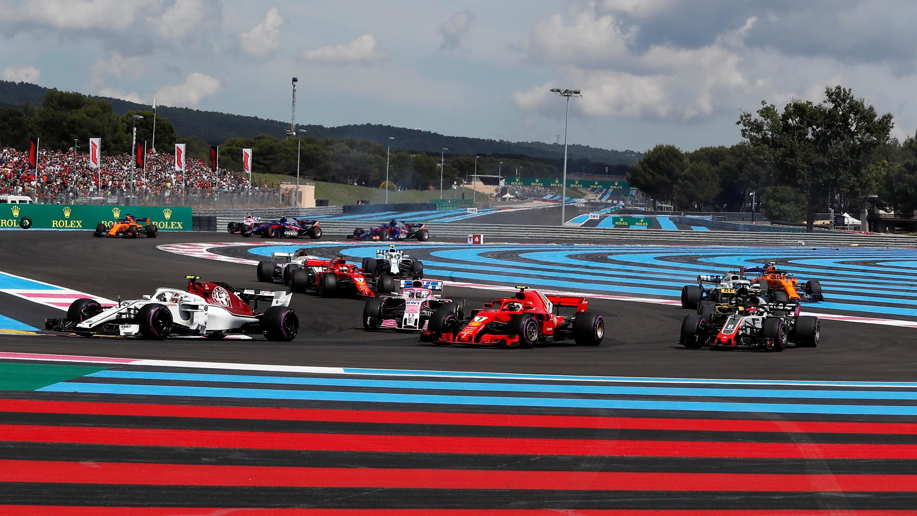 Charles Leclerc (MON) Alfa Romeo Sauber C37 at Formula One World Championship, Rd8, French Grand