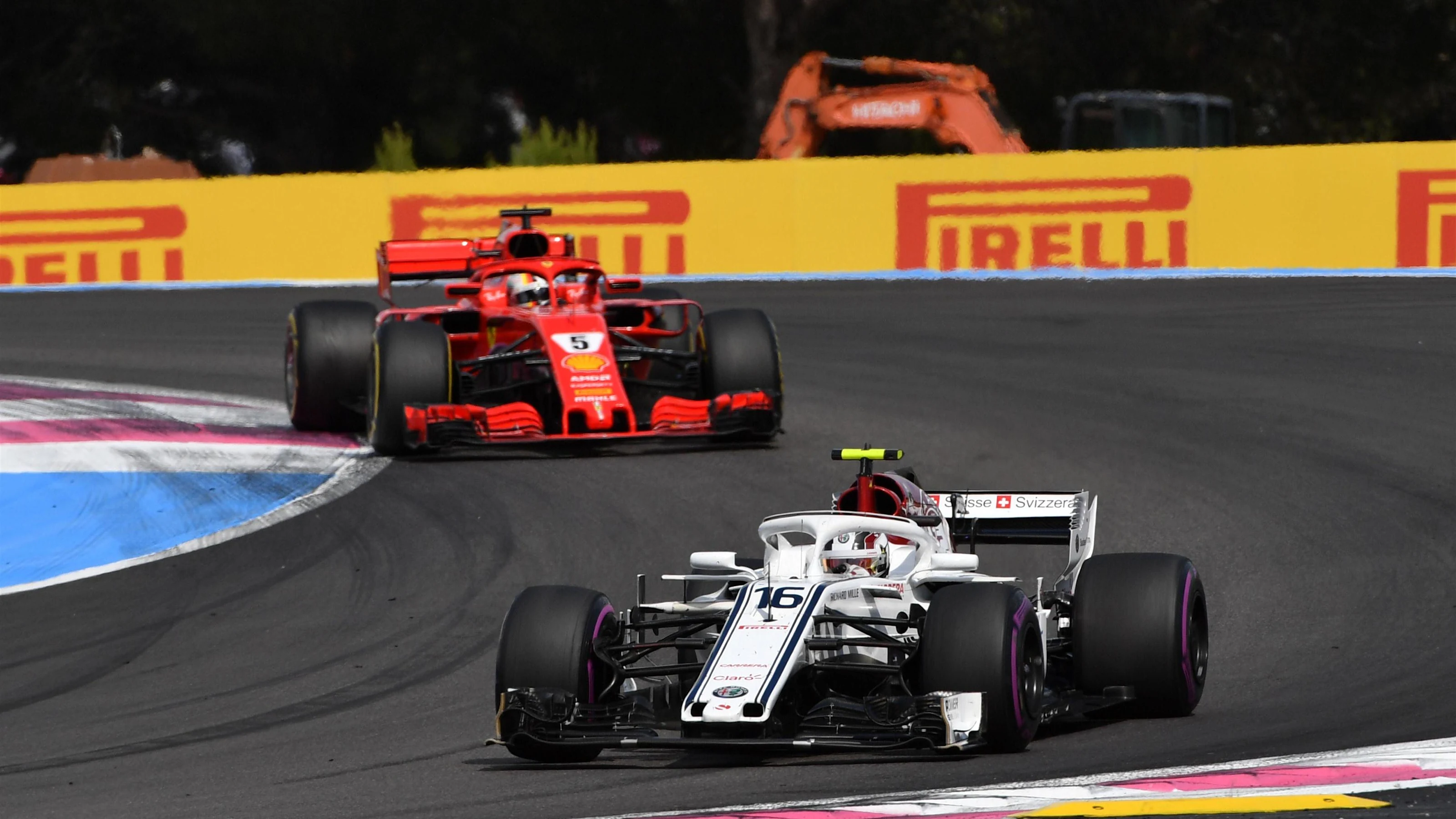 Charles Leclerc (MON) Alfa Romeo Sauber C37 at Formula One World Championship, Rd8, French Grand