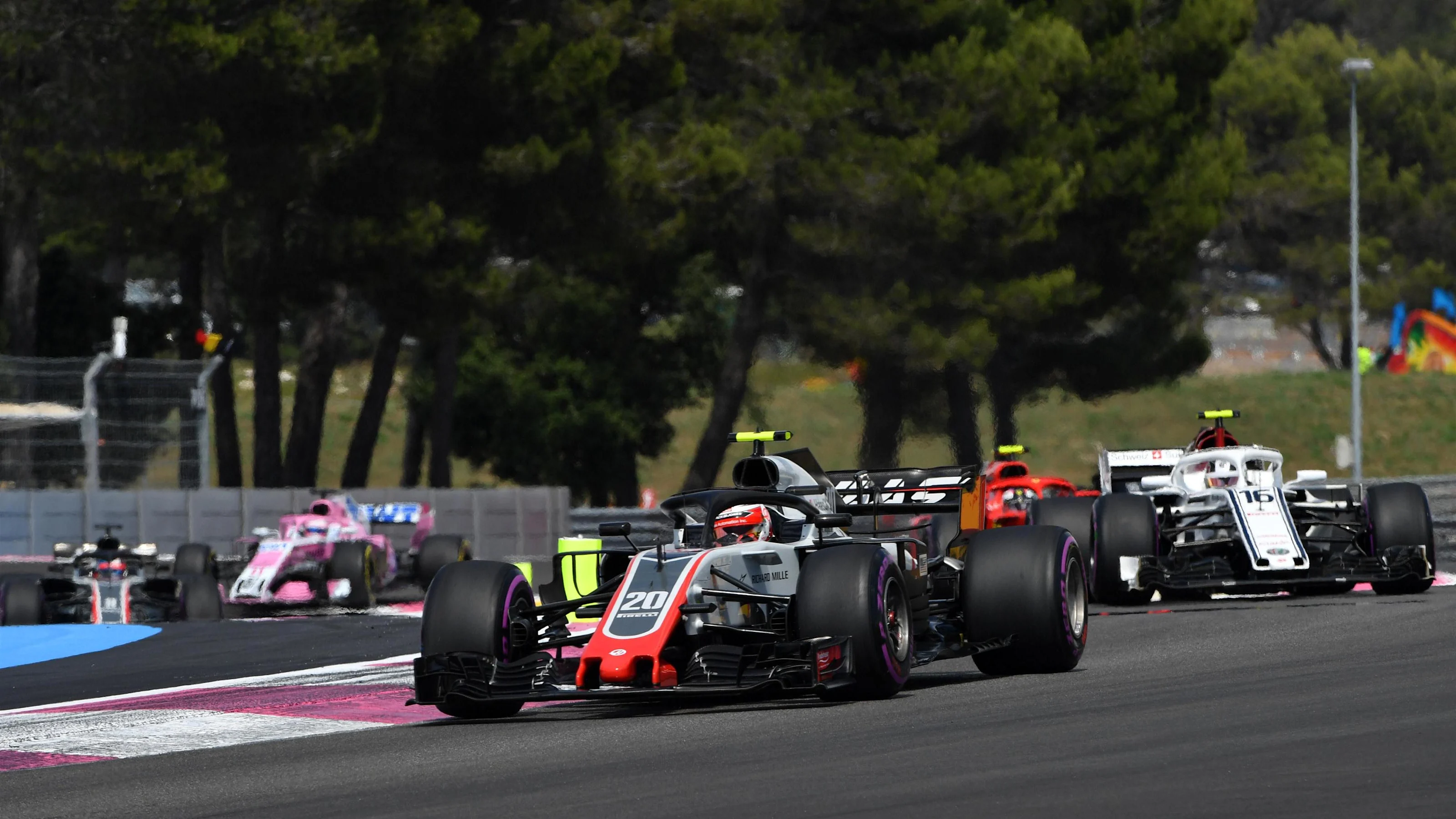 Kevin Magnussen (DEN) Haas VF-18 at Formula One World Championship, Rd8, French Grand Prix, Race,