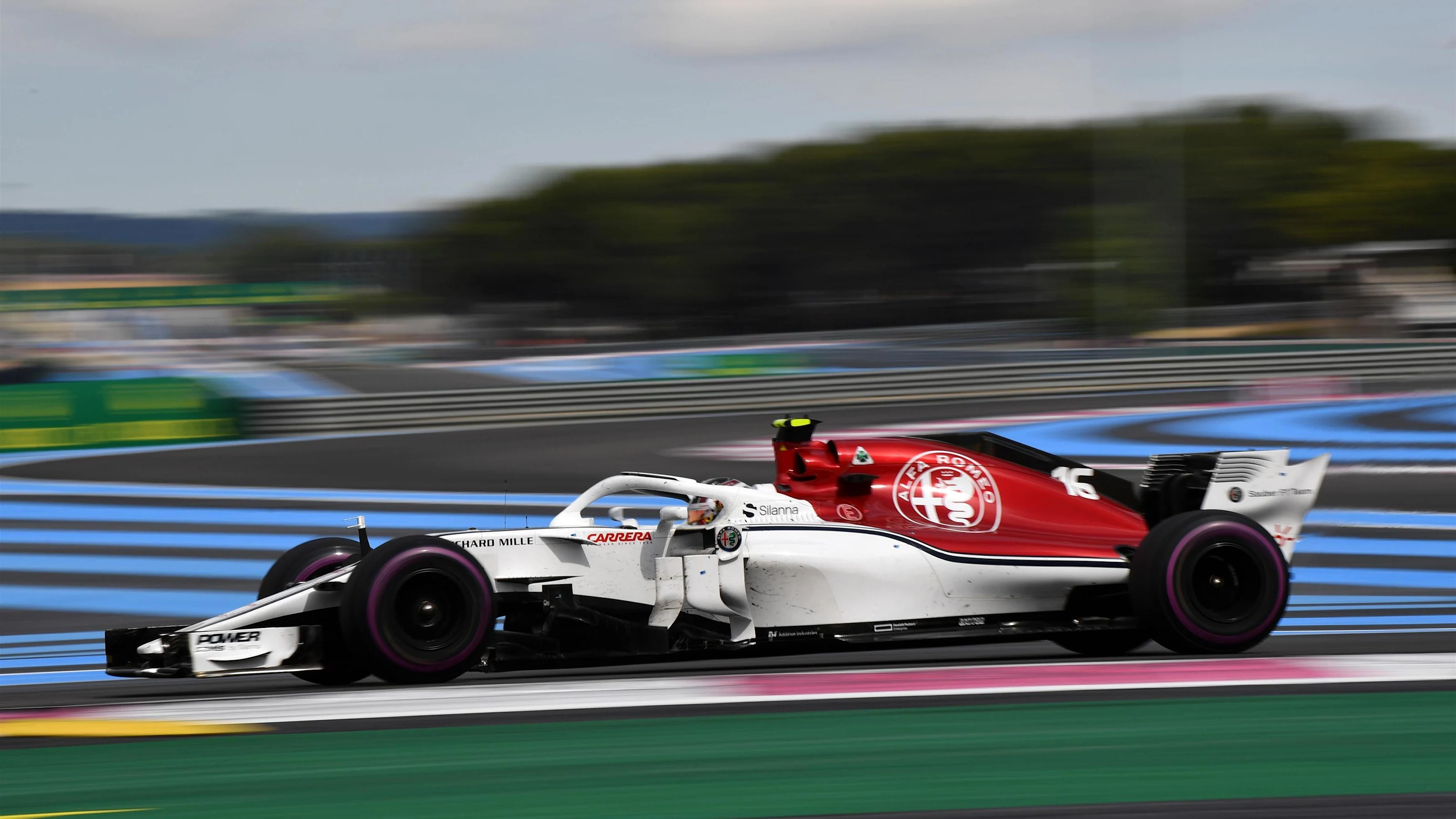 Charles Leclerc (MON) Alfa Romeo Sauber C37 at Formula One World Championship, Rd8, French Grand