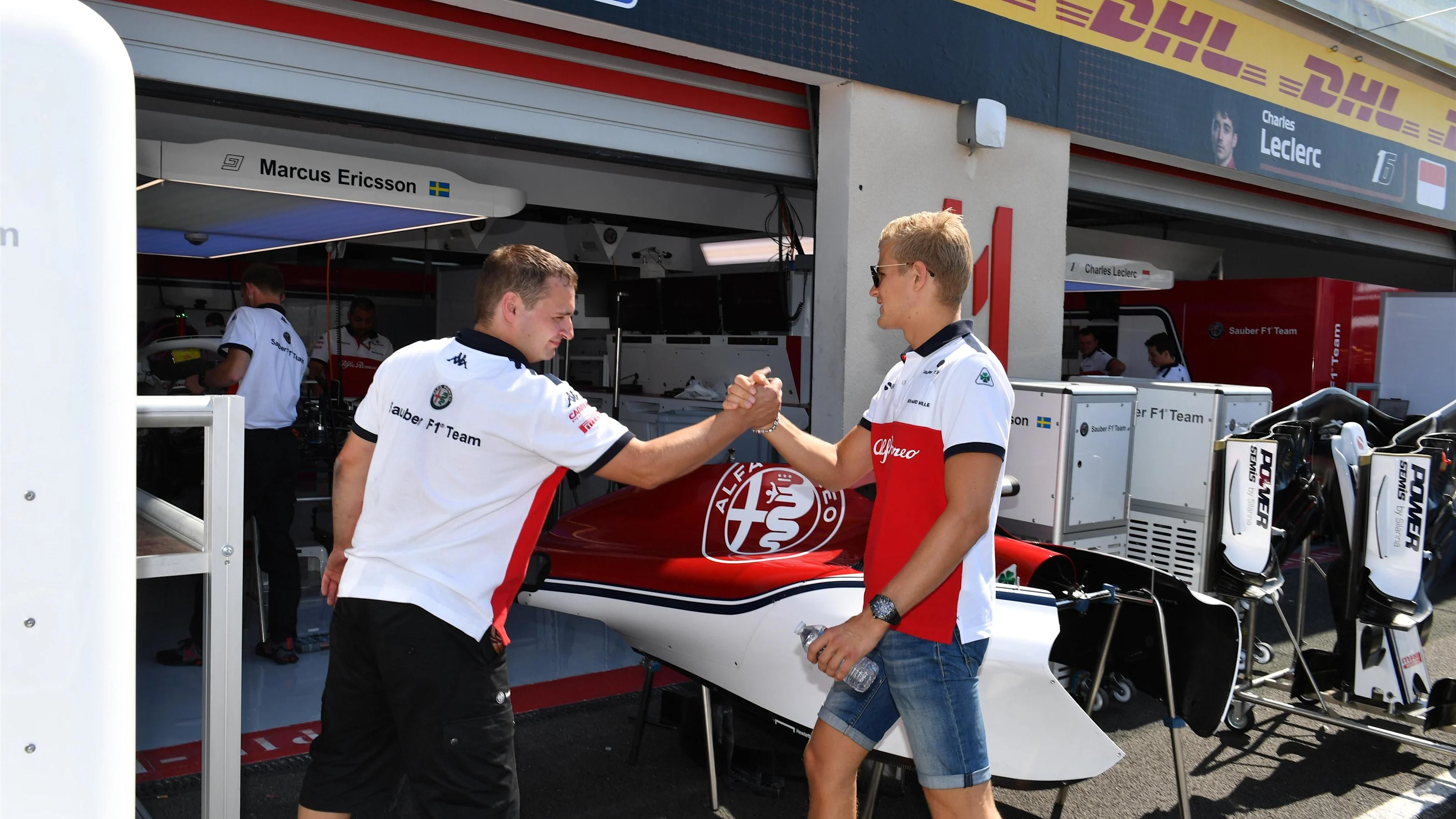 Marcus Ericsson (SWE) Alfa Romeo Sauber F1 Team at Formula One World Championship, Rd8, French
