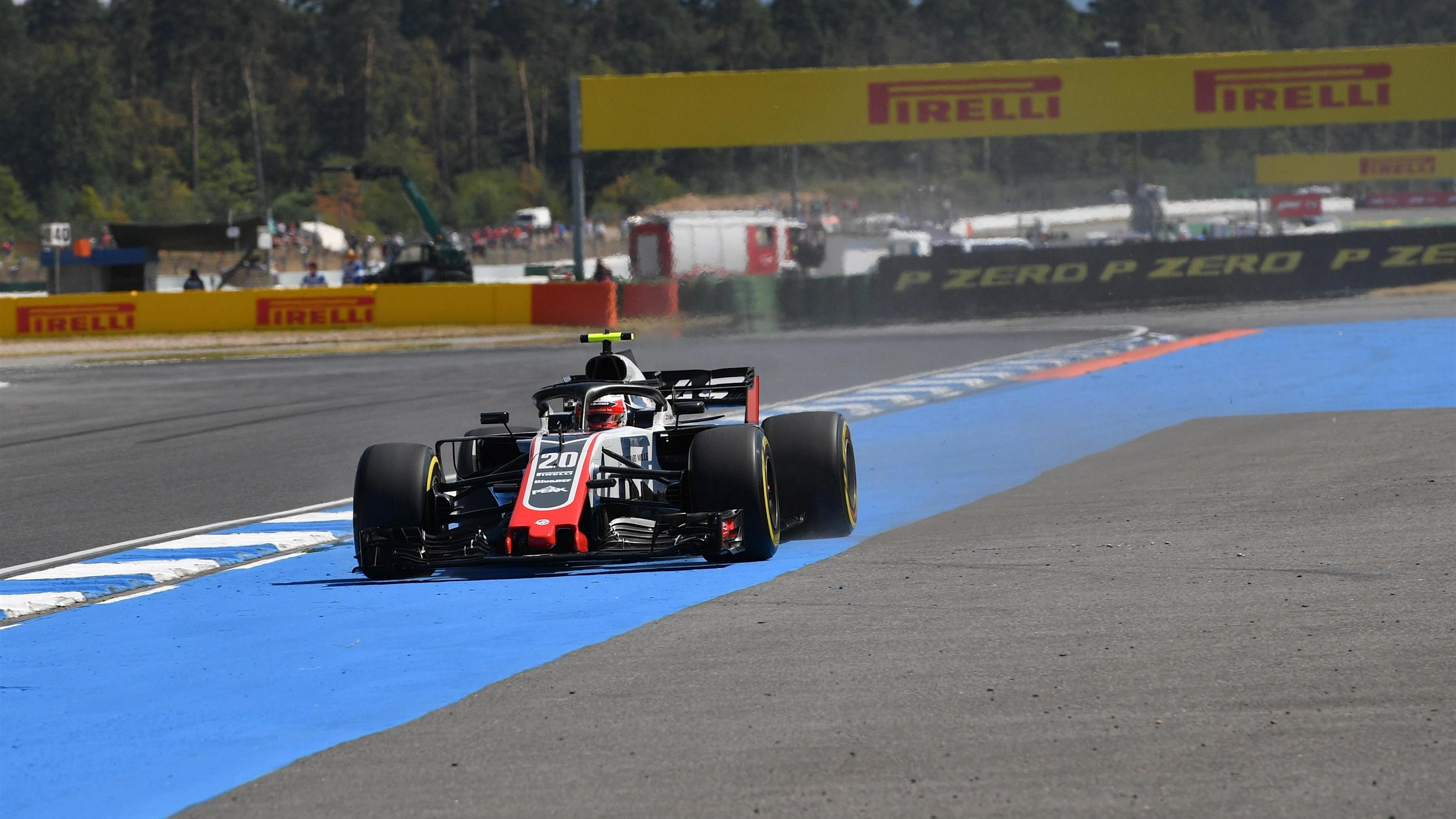 Kevin Magnussen (DEN) Haas VF-18 at Formula One World Championship, Rd11, German Grand Prix,