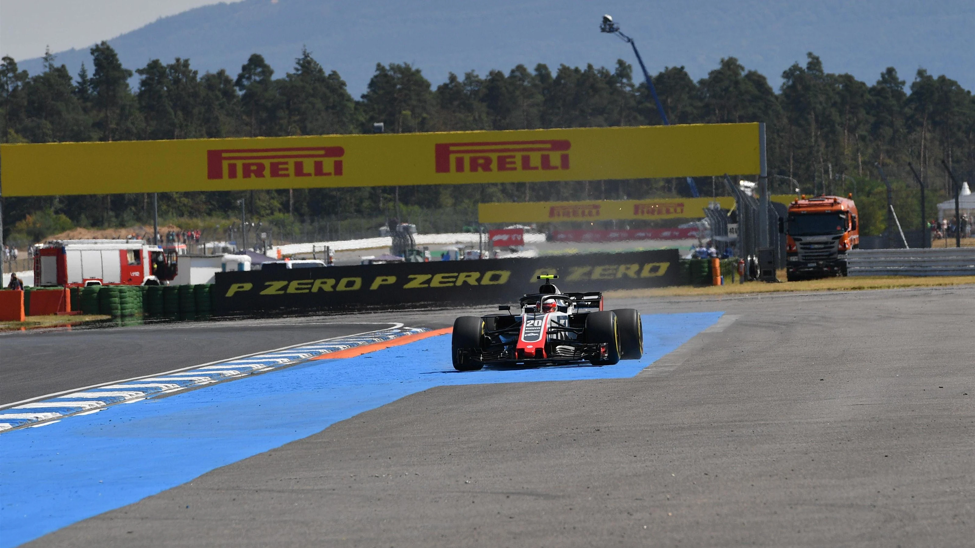 Kevin Magnussen (DEN) Haas VF-18 at Formula One World Championship, Rd11, German Grand Prix,