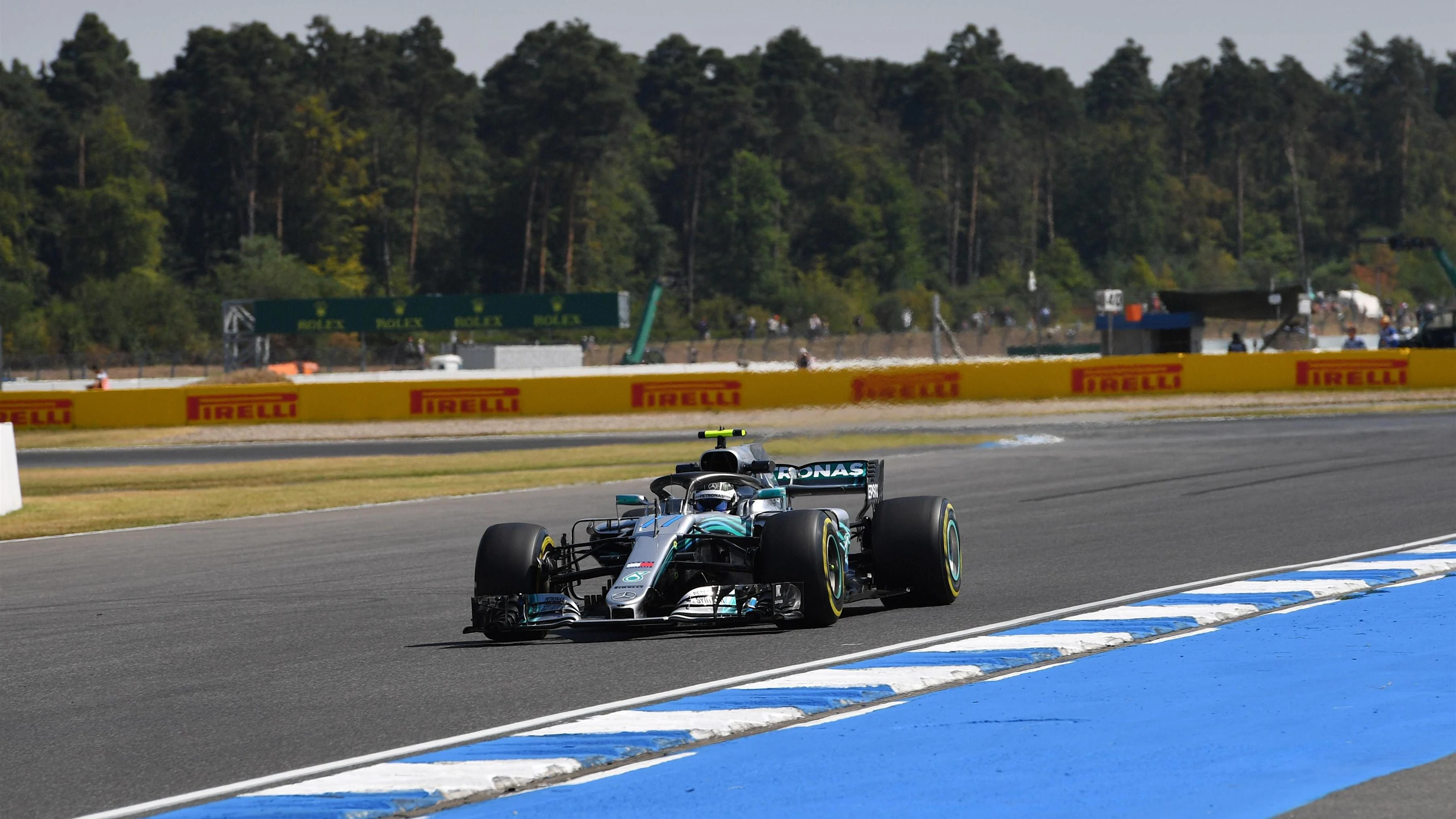 Valtteri Bottas (FIN) Mercedes-AMG F1 W09 EQ Power+ at Formula One World Championship, Rd11, German