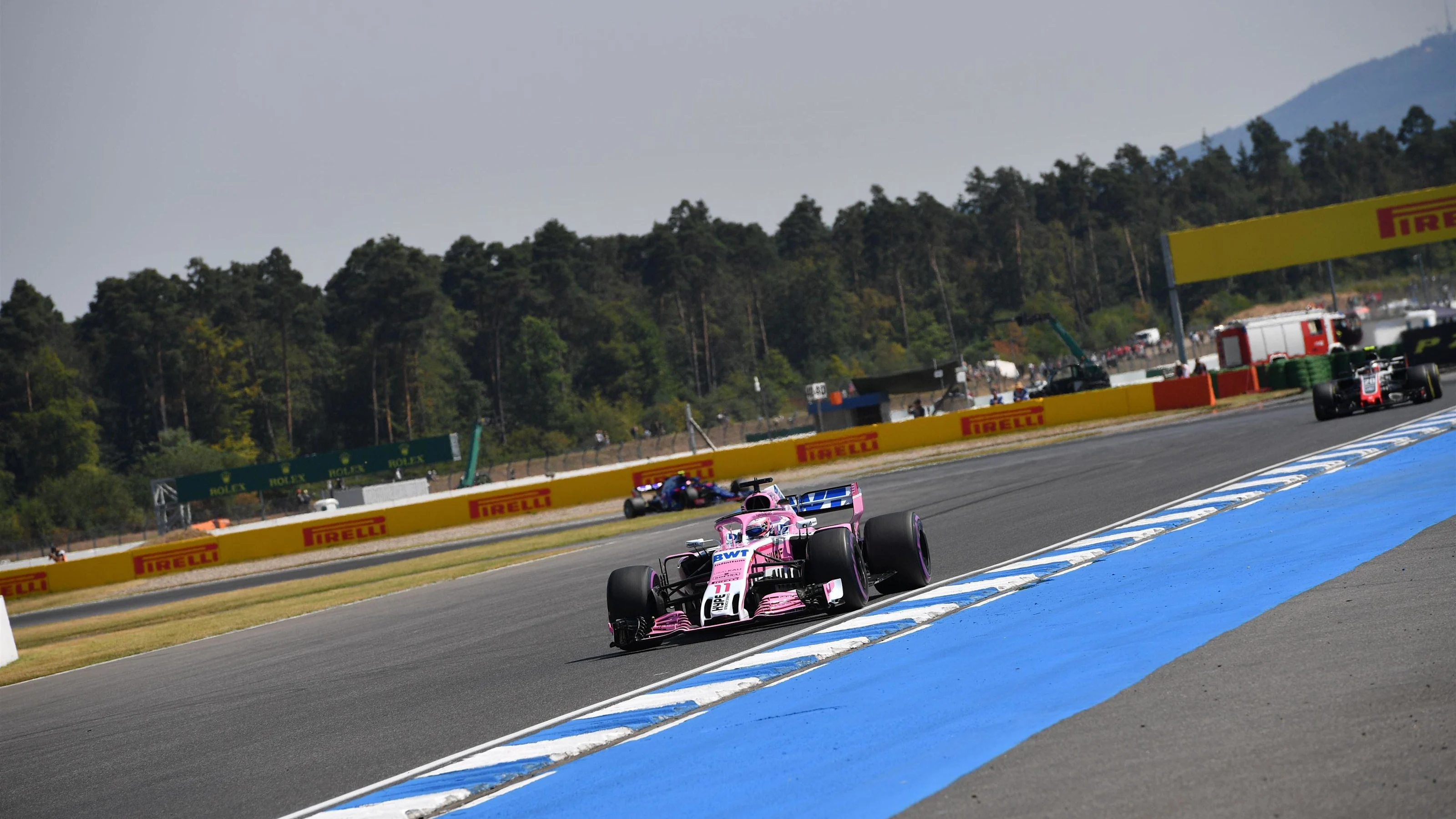 Sergio Perez (MEX) Force India VJM11 at Formula One World Championship, Rd11, German Grand Prix,