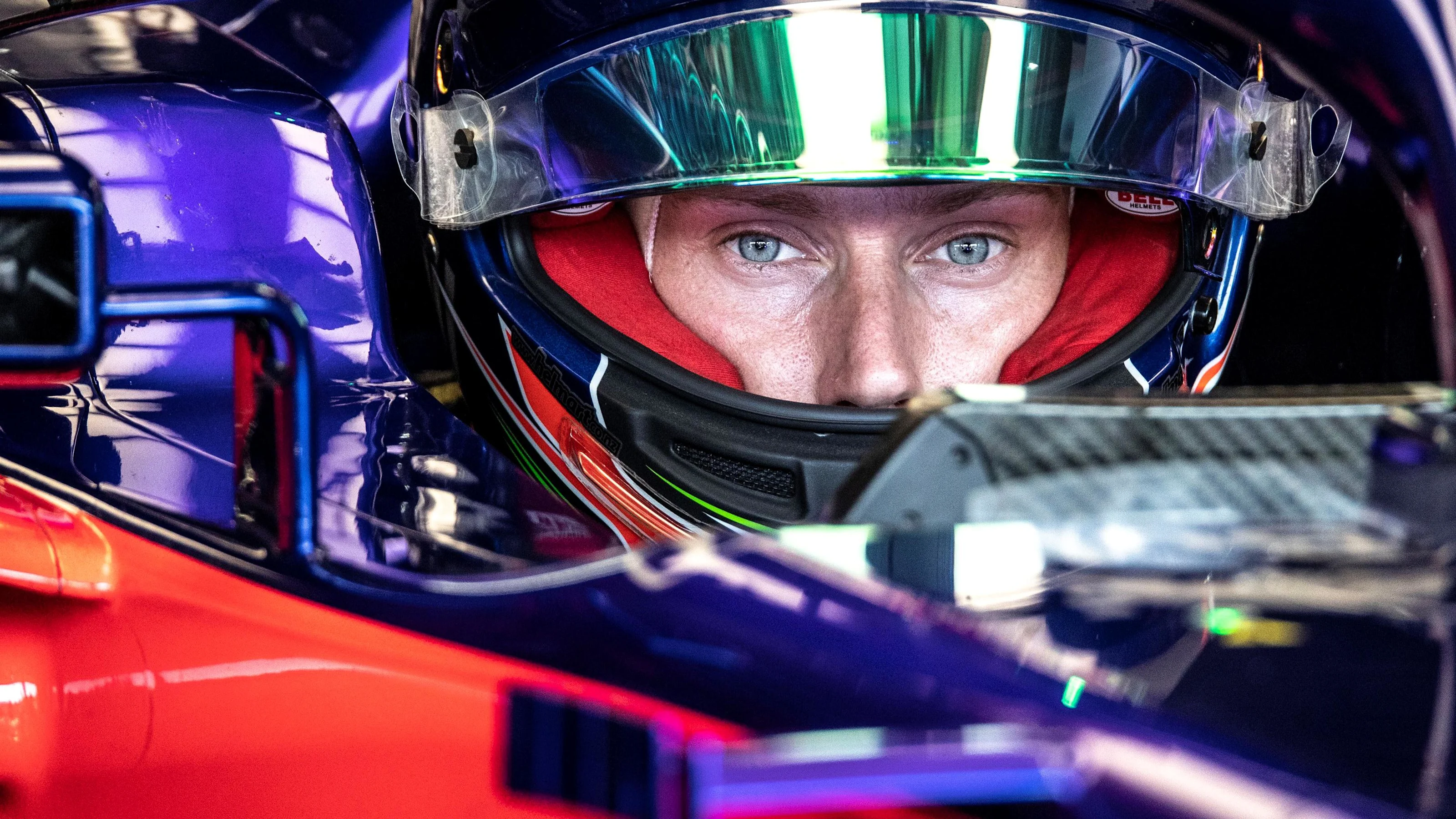 Brendon Hartley (NZL) Scuderia Toro Rosso STR13 at Formula One World Championship, Rd11, German