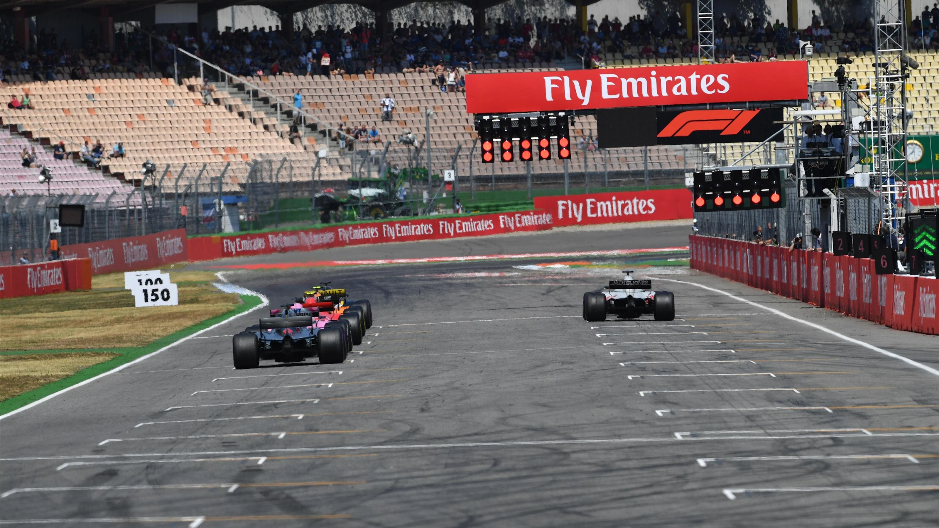 Practice starts at Formula One World Championship, Rd11, German Grand Prix, Practice, Hockenheim,