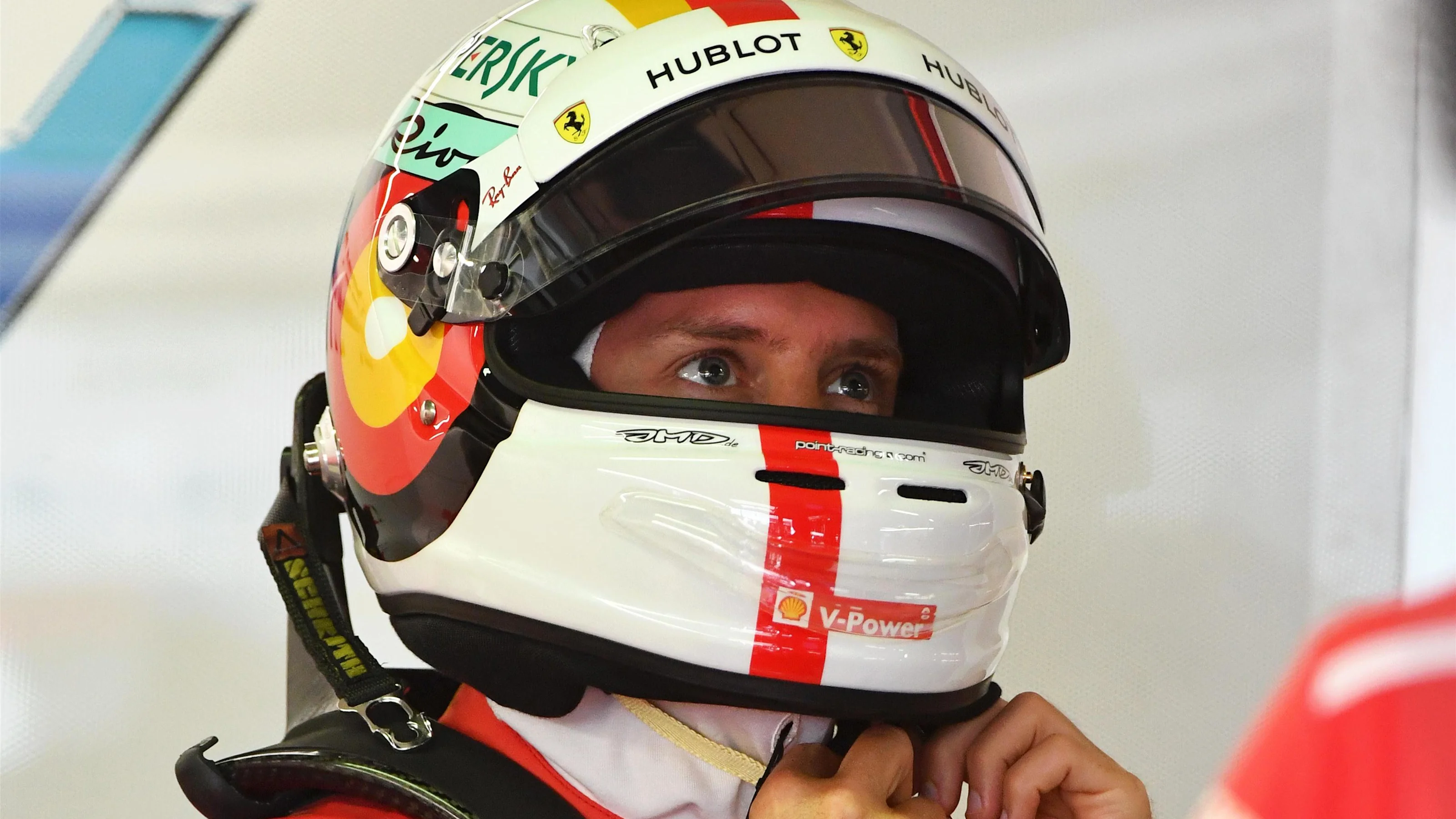 Sebastian Vettel (GER) Ferrari at Formula One World Championship, Rd11, German Grand Prix,