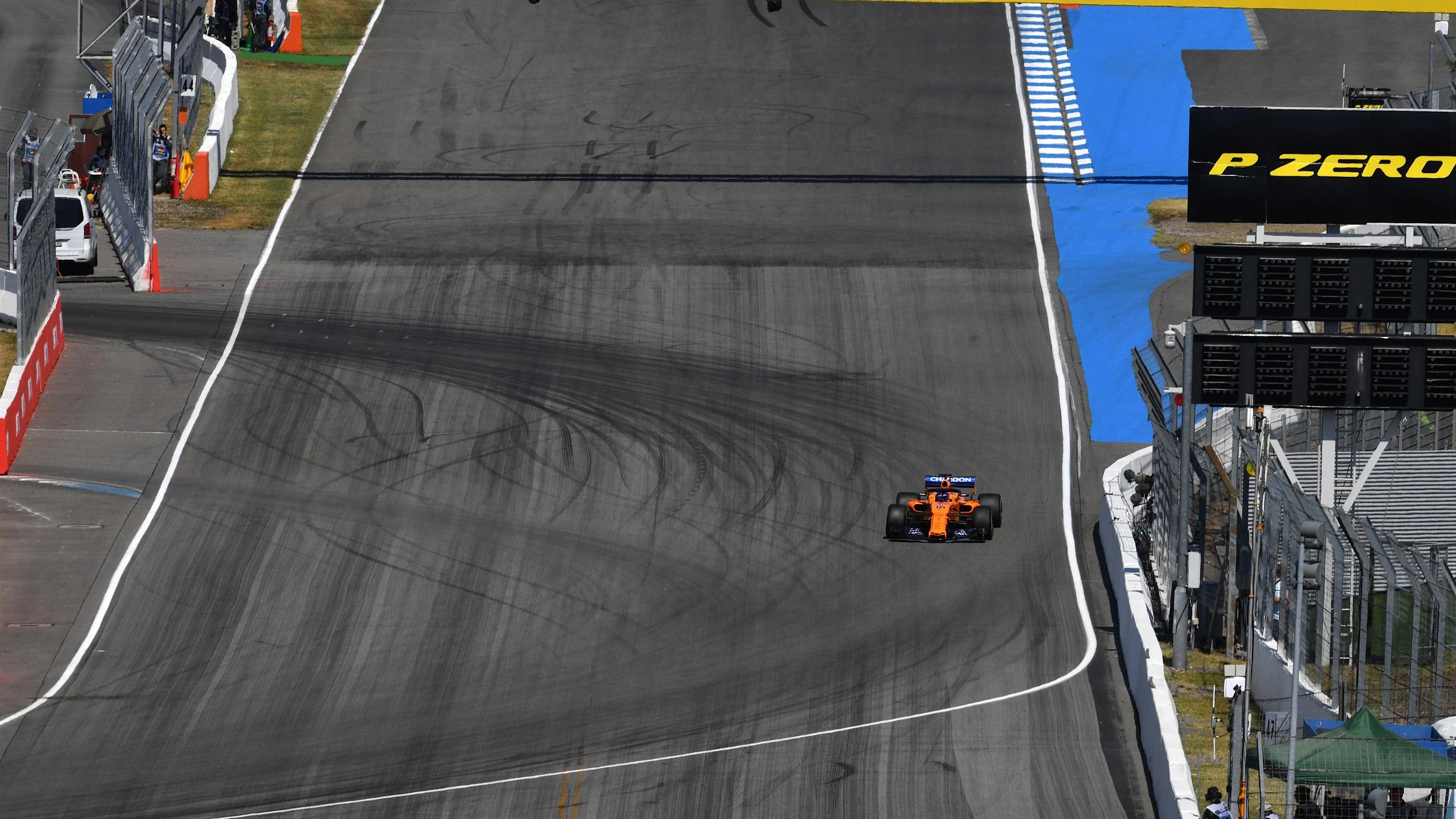 Fernando Alonso (ESP) McLaren MCL33 at Formula One World Championship, Rd11, German Grand Prix,