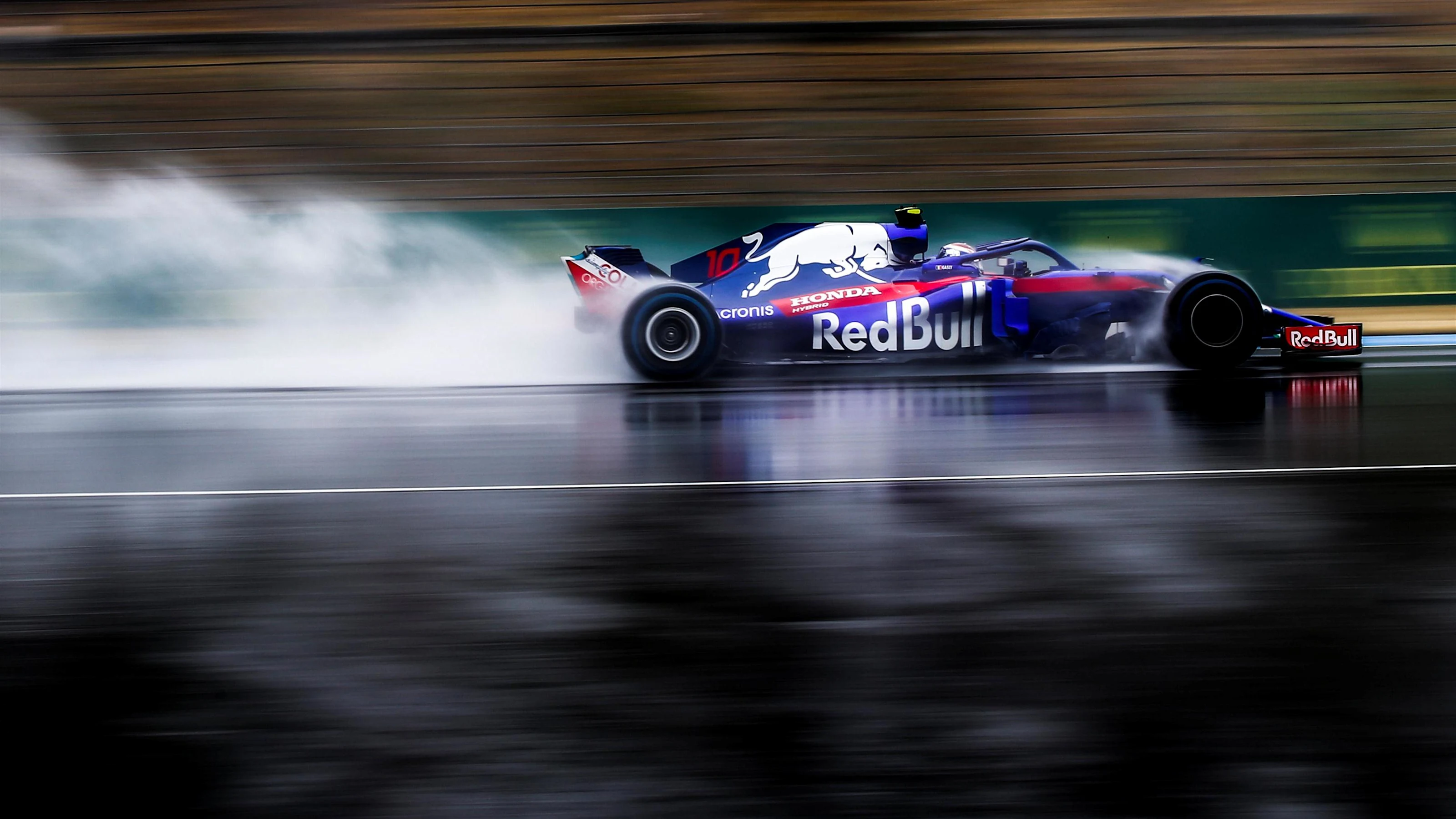 Pierre Gasly (FRA) Scuderia Toro Rosso STR13 at Formula One World Championship, Rd11, German Grand